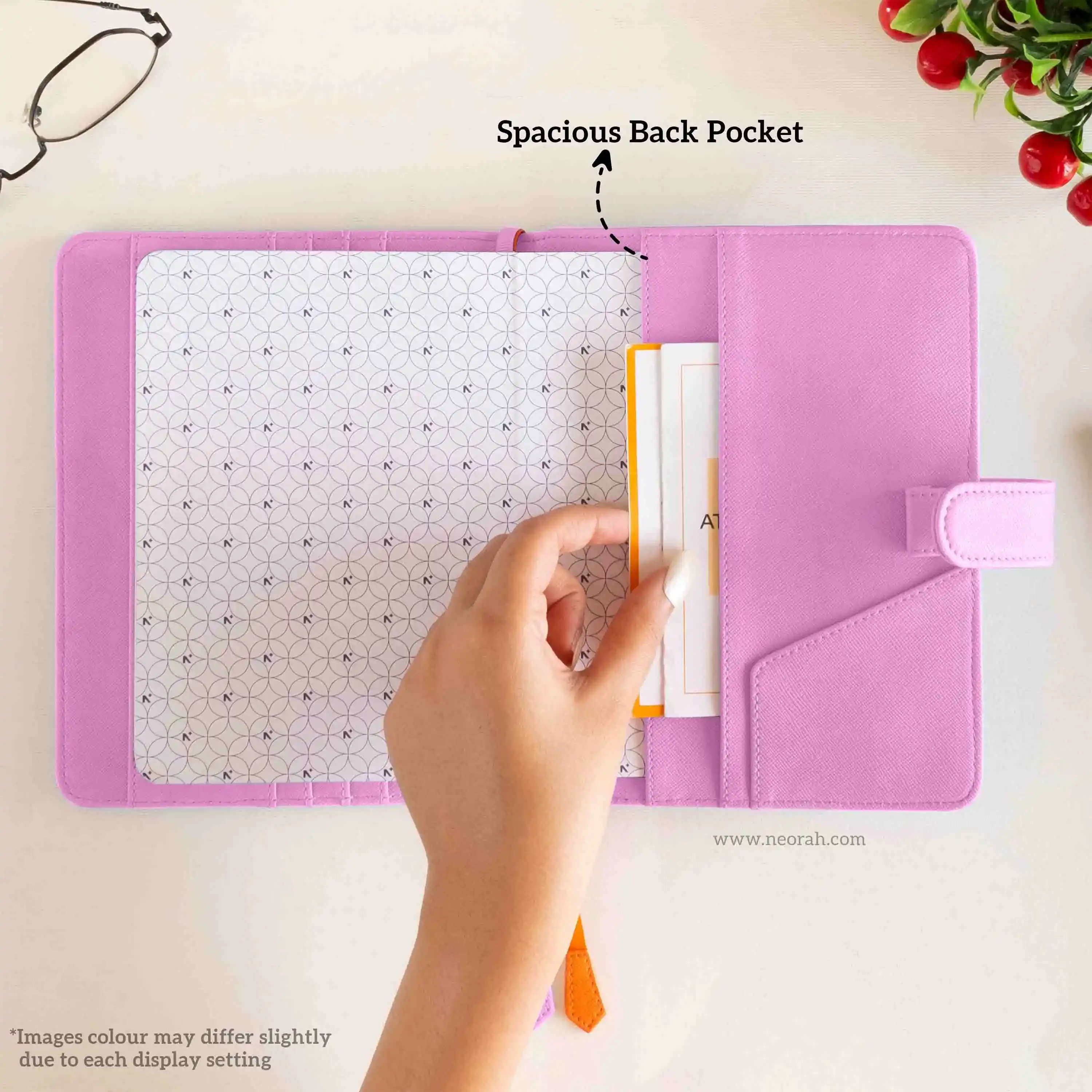 B6 - REFILLABLE ORGANISER SLEEVE - SNAP BUTTON - Image 97