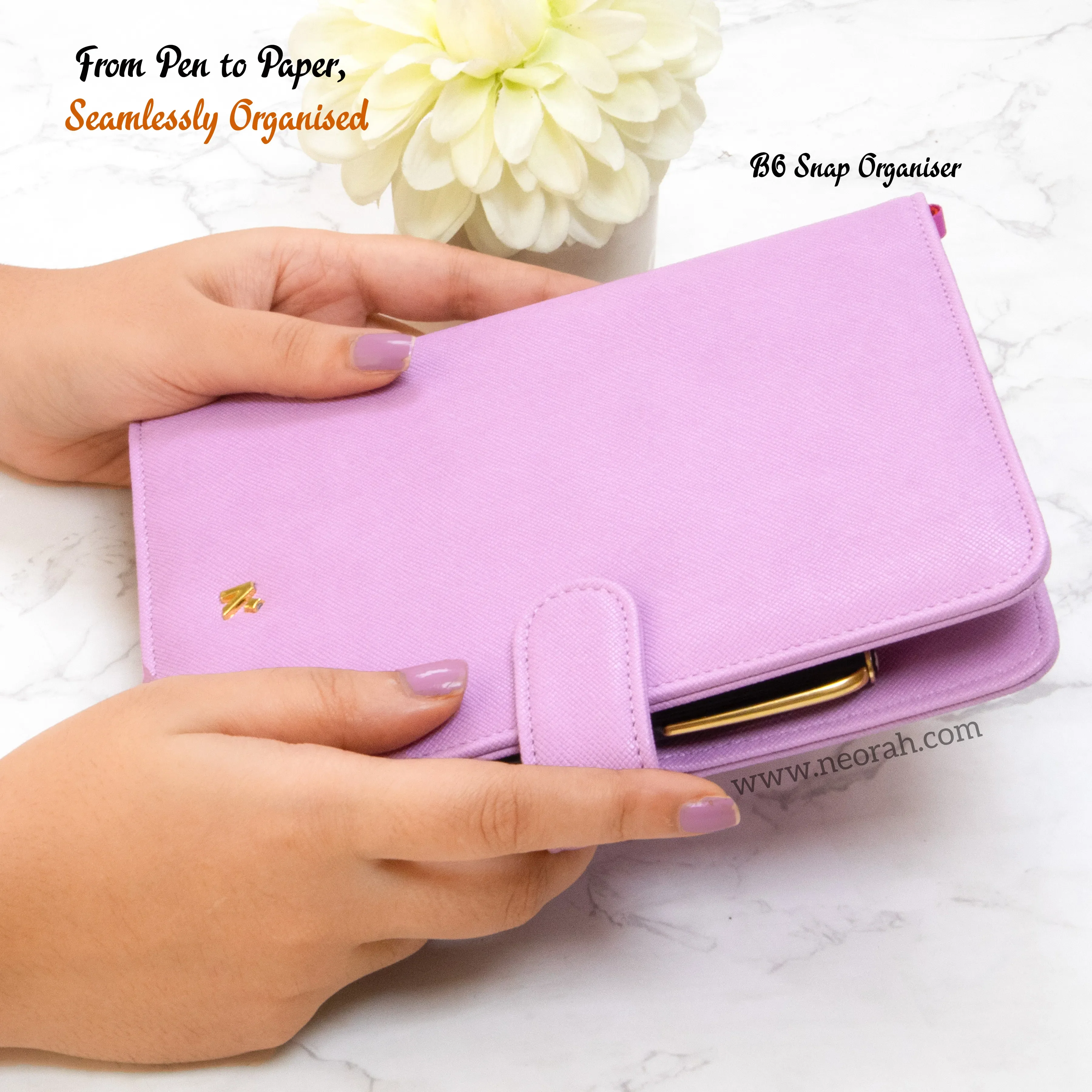 B6 - REFILLABLE ORGANISER SLEEVE - SNAP BUTTON - Image 99