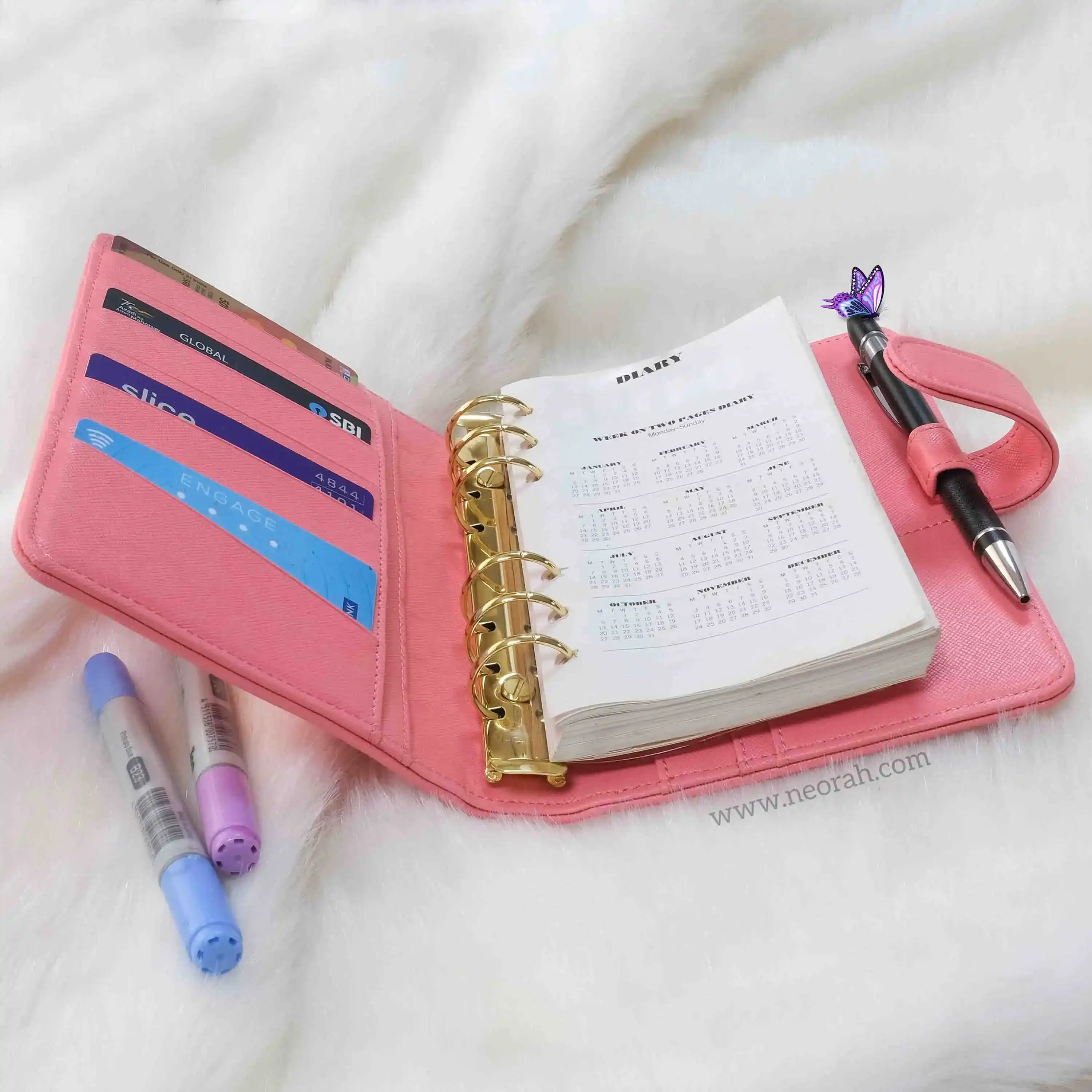 B6 - RING BINDER ORGANISER - SNAP BUTTON - Image 14