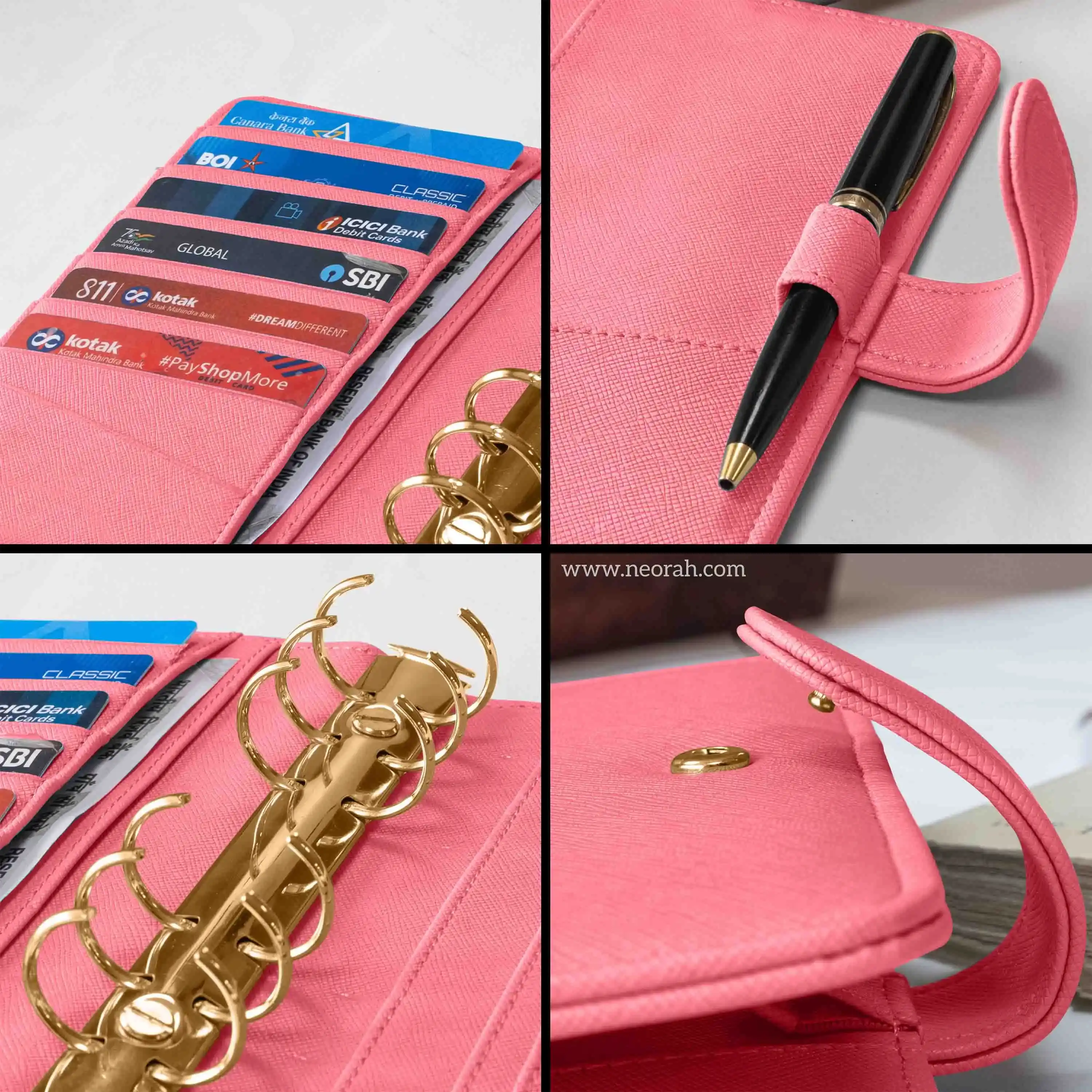 B6 - RING BINDER ORGANISER - SNAP BUTTON - Image 17