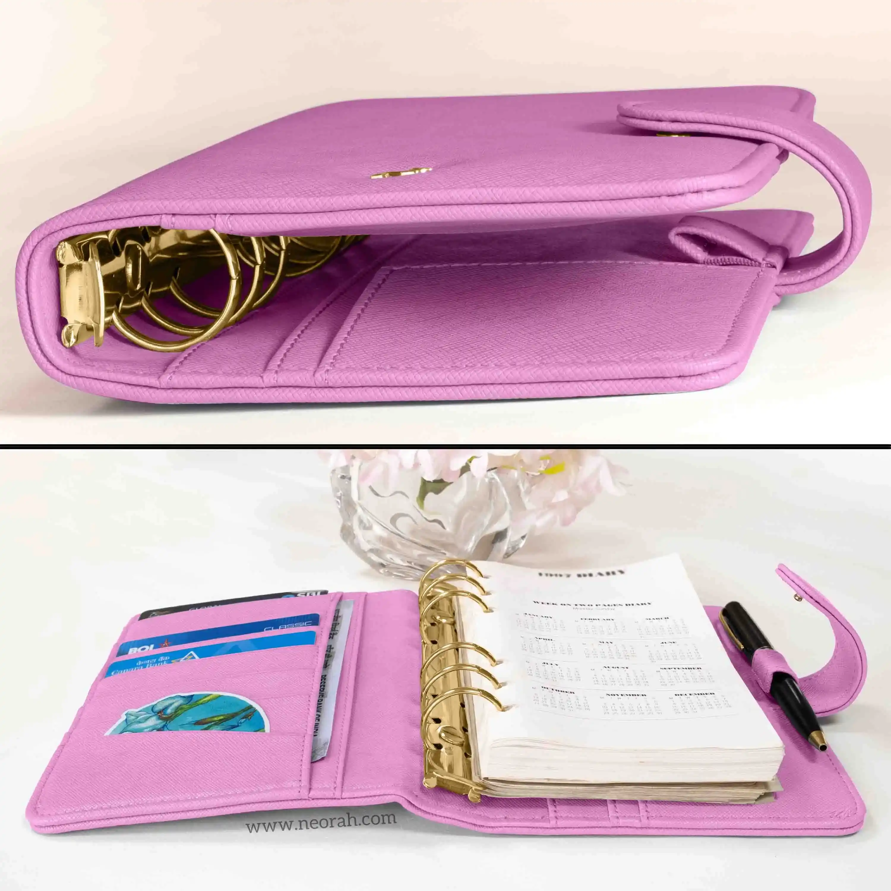 B6 - RING BINDER ORGANISER - SNAP BUTTON - Image 22