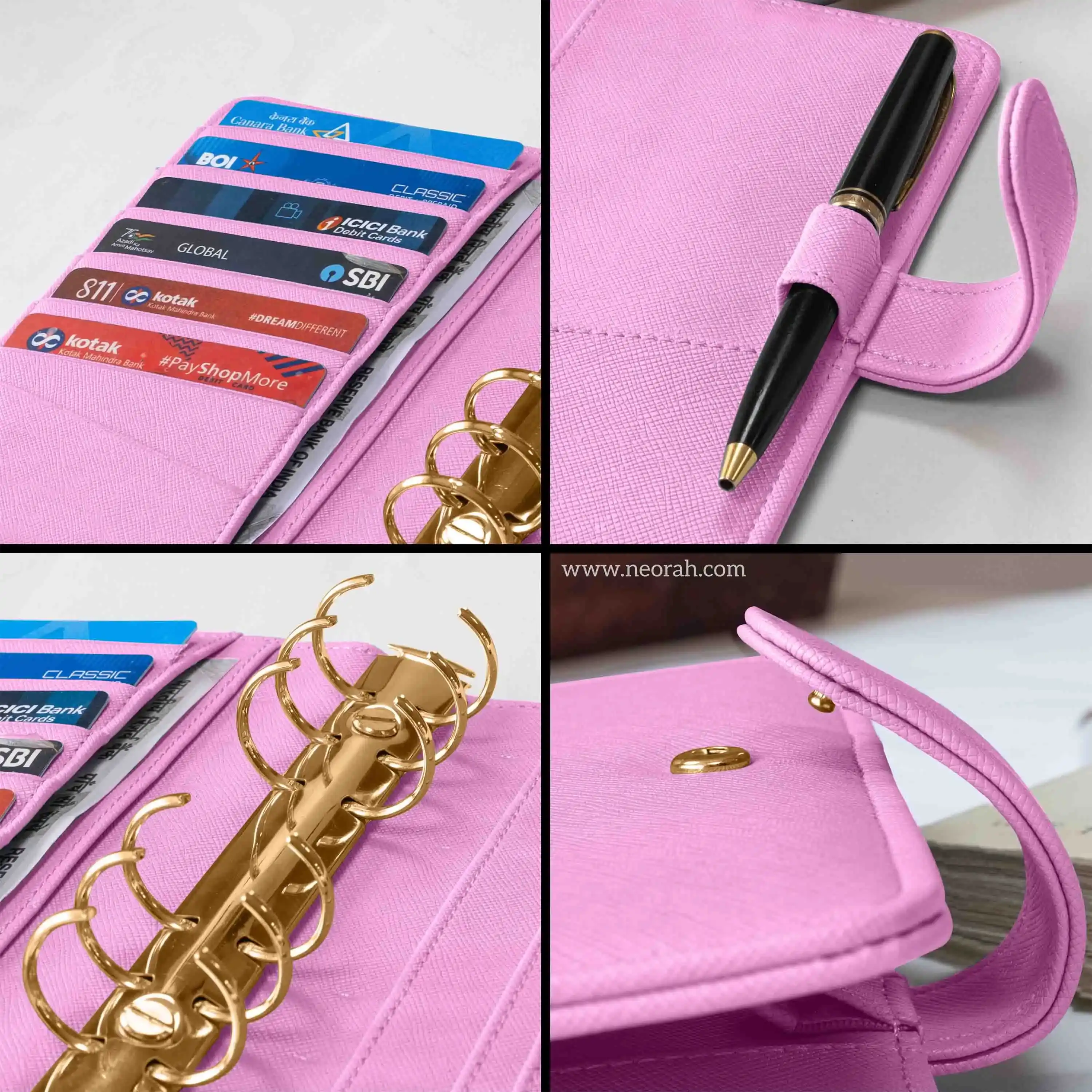 B6 - RING BINDER ORGANISER - SNAP BUTTON - Image 24
