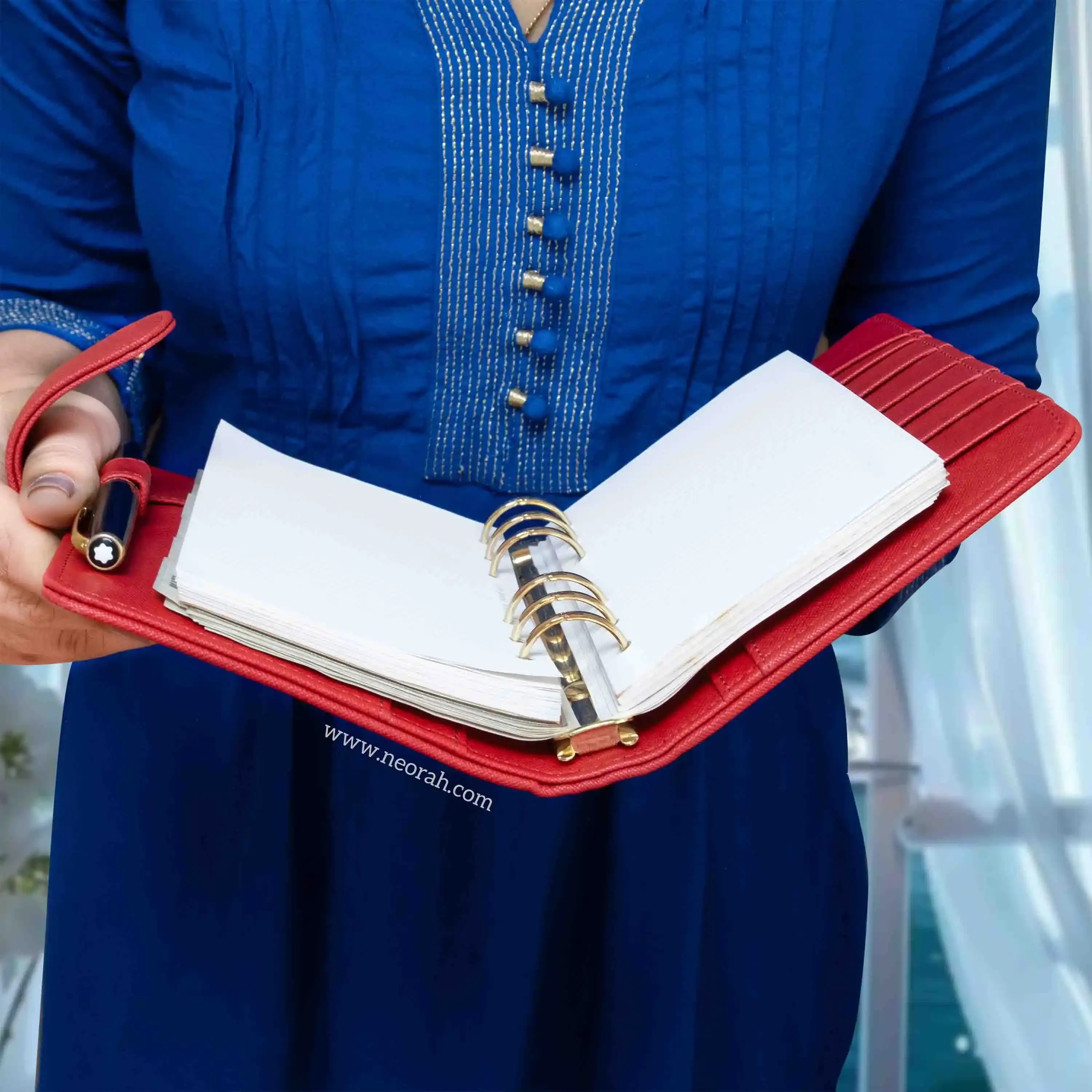 B6 - RING BINDER ORGANISER - SNAP BUTTON - Image 3