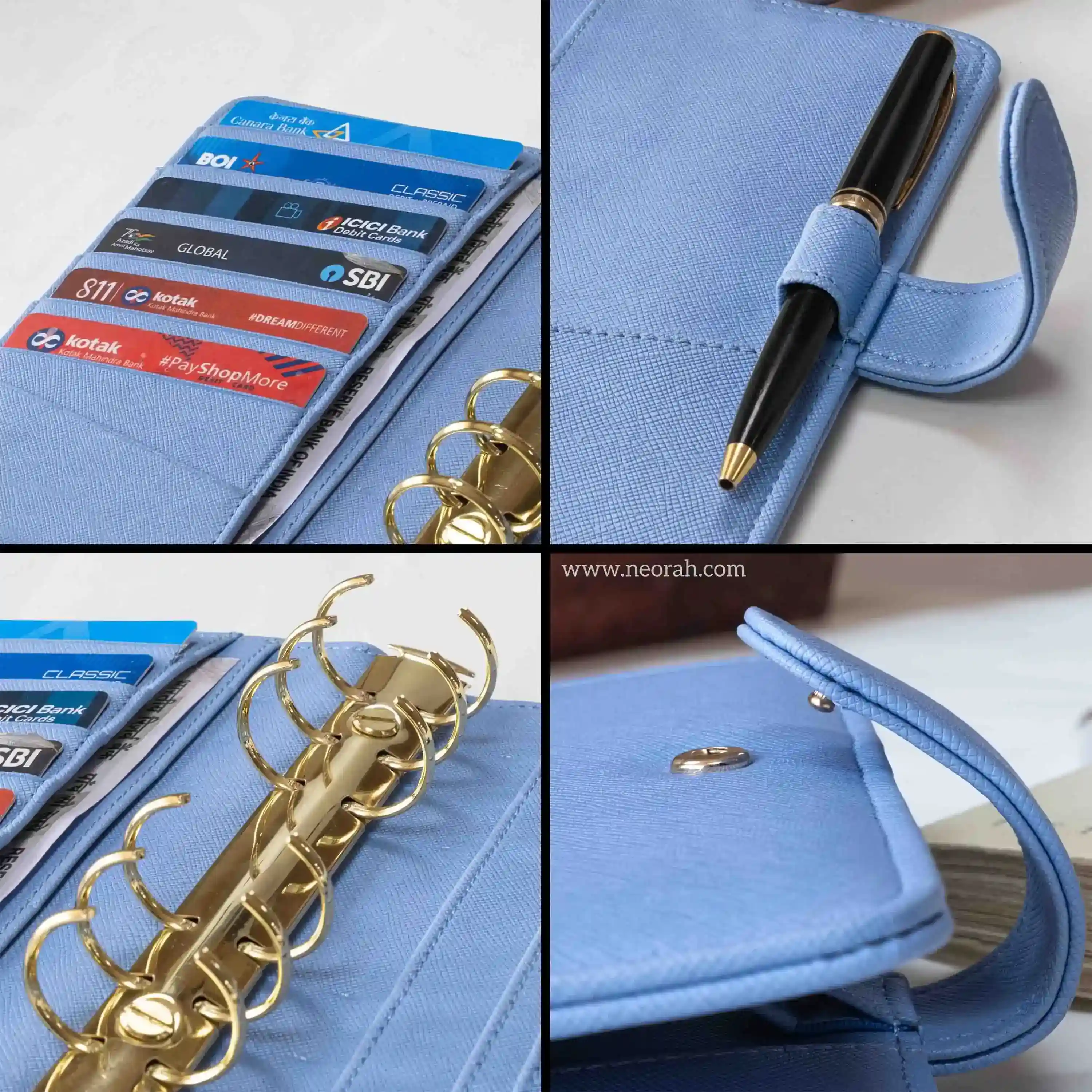 B6 - RING BINDER ORGANISER - SNAP BUTTON - Image 32