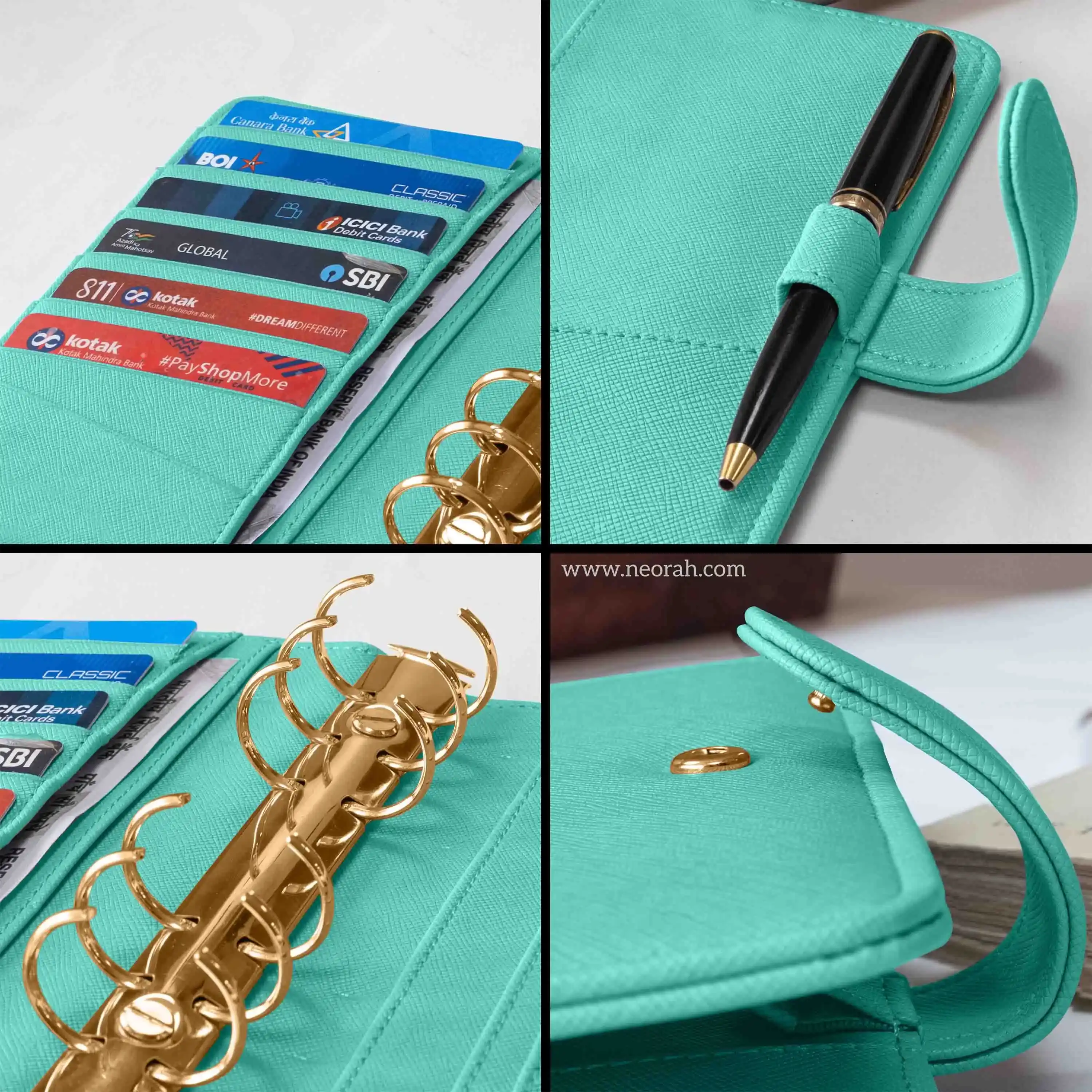B6 - RING BINDER ORGANISER - SNAP BUTTON - Image 42