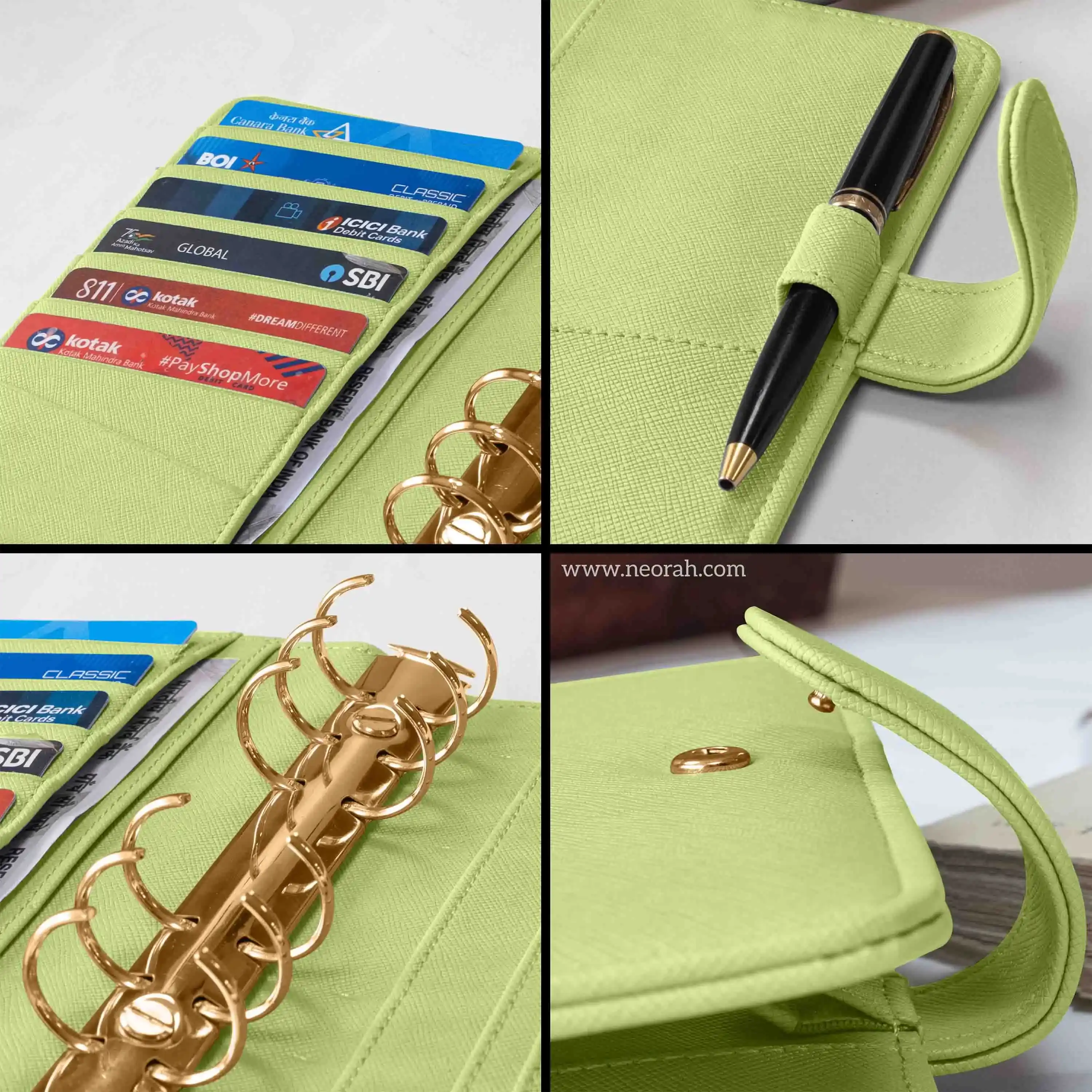 B6 - RING BINDER ORGANISER - SNAP BUTTON - Image 52