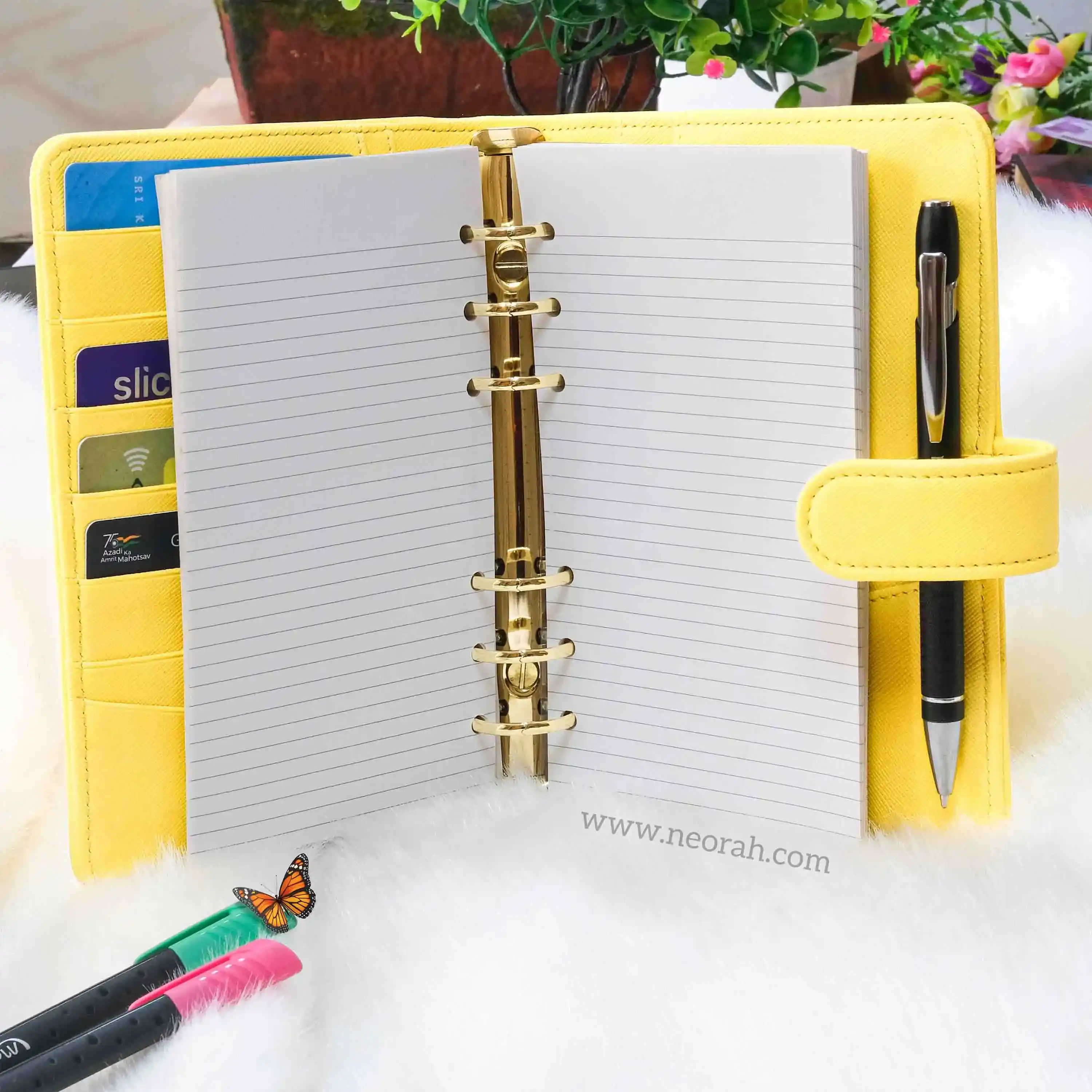 B6 - RING BINDER ORGANISER - SNAP BUTTON - Image 55