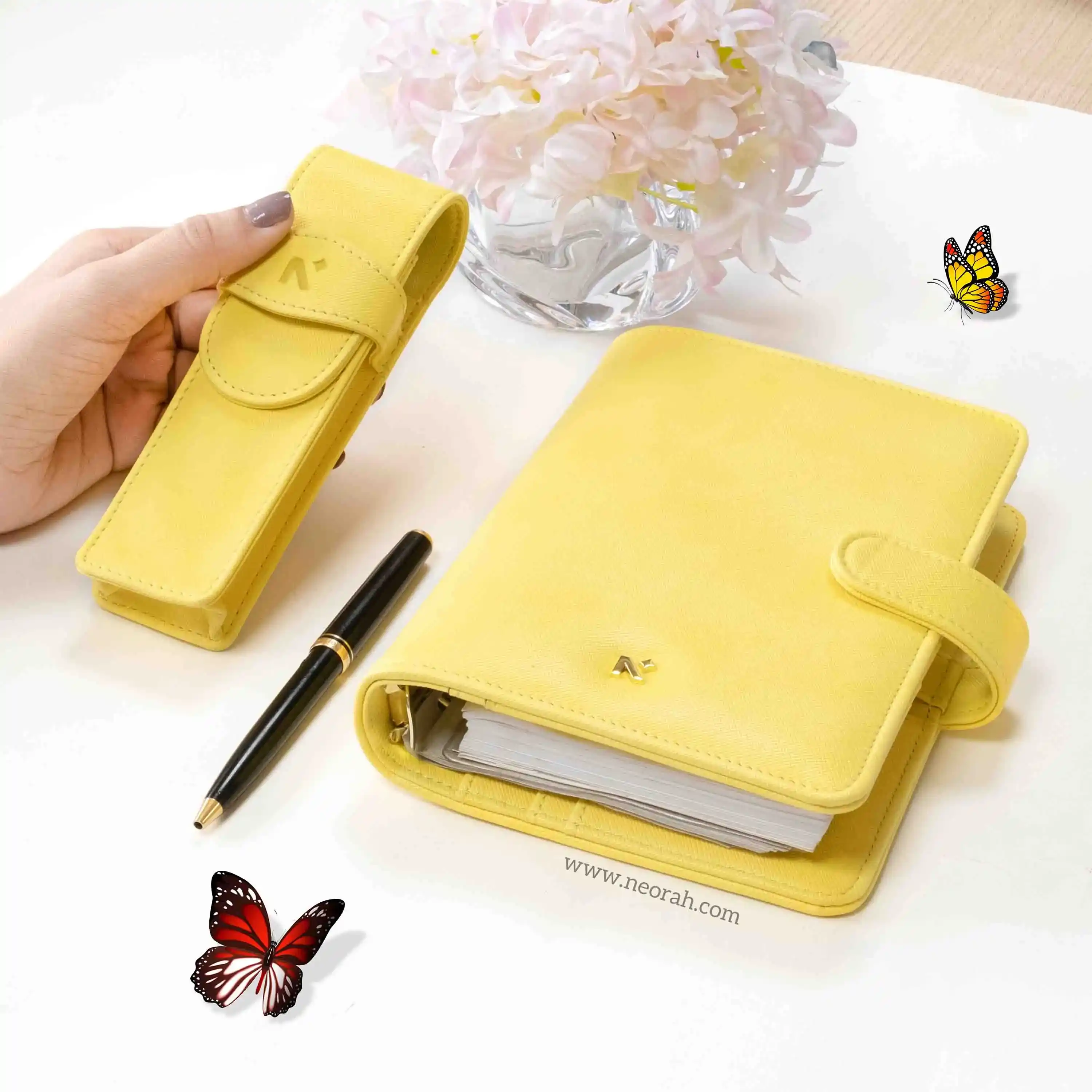 B6 - RING BINDER ORGANISER - SNAP BUTTON - Image 58