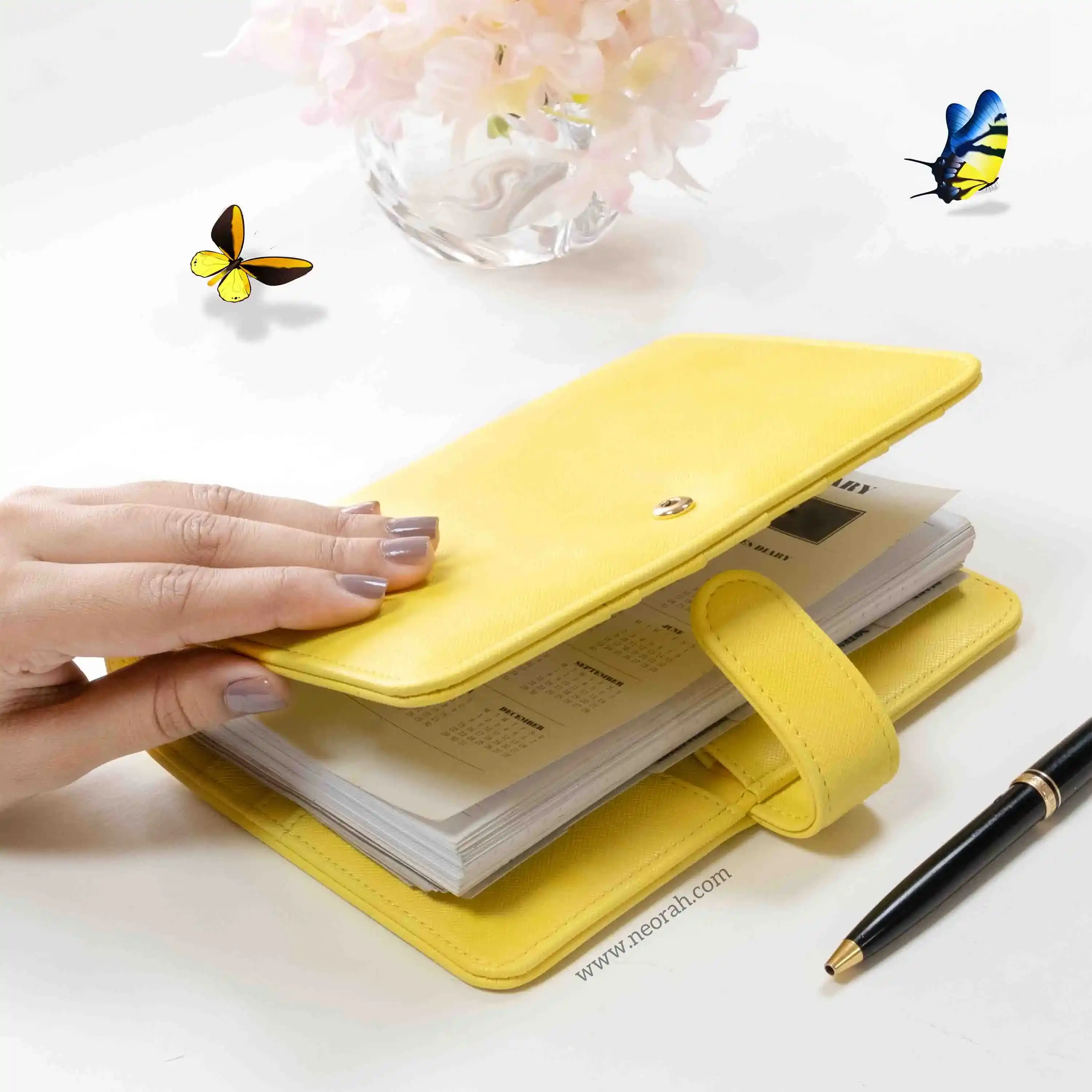 B6 - RING BINDER ORGANISER - SNAP BUTTON - Image 59