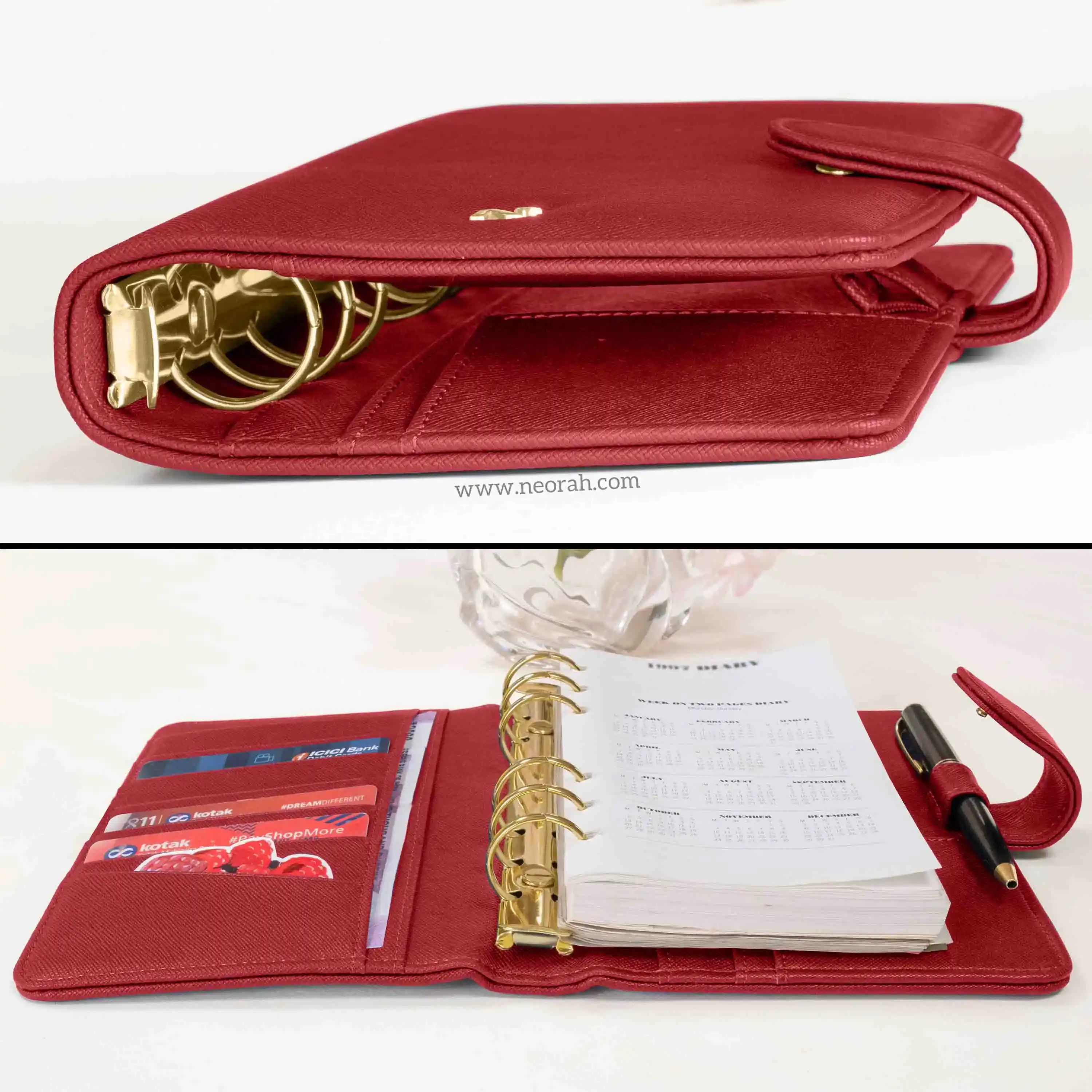 B6 - RING BINDER ORGANISER - SNAP BUTTON - Image 6