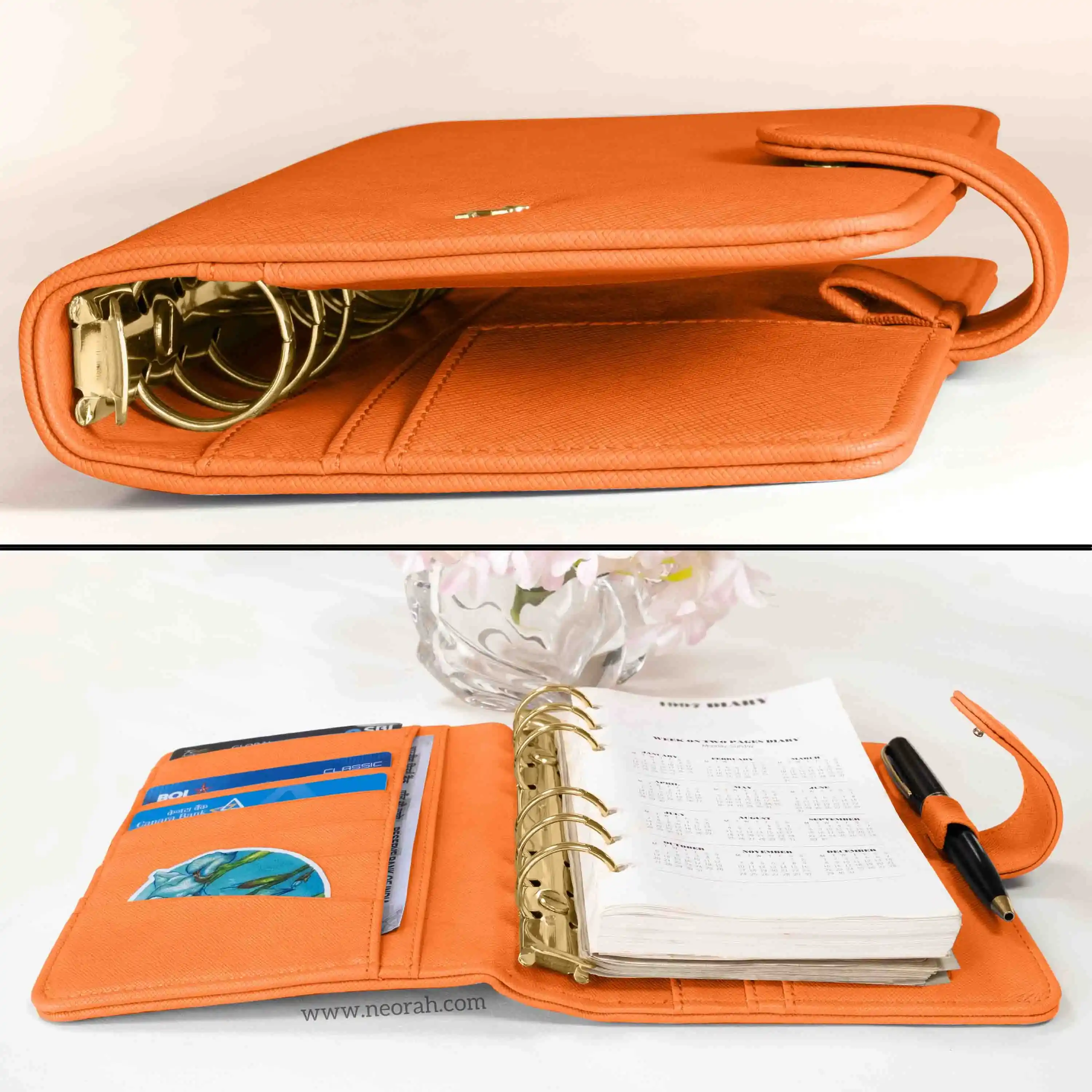 B6 - RING BINDER ORGANISER - SNAP BUTTON - Image 66