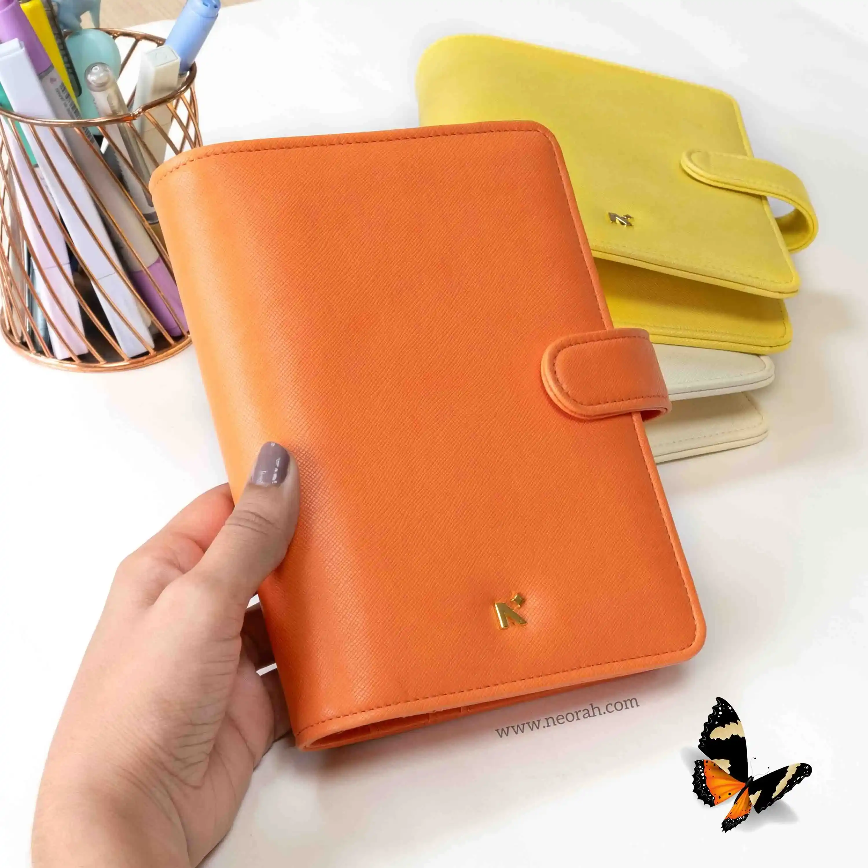B6 - RING BINDER ORGANISER - SNAP BUTTON - Image 68