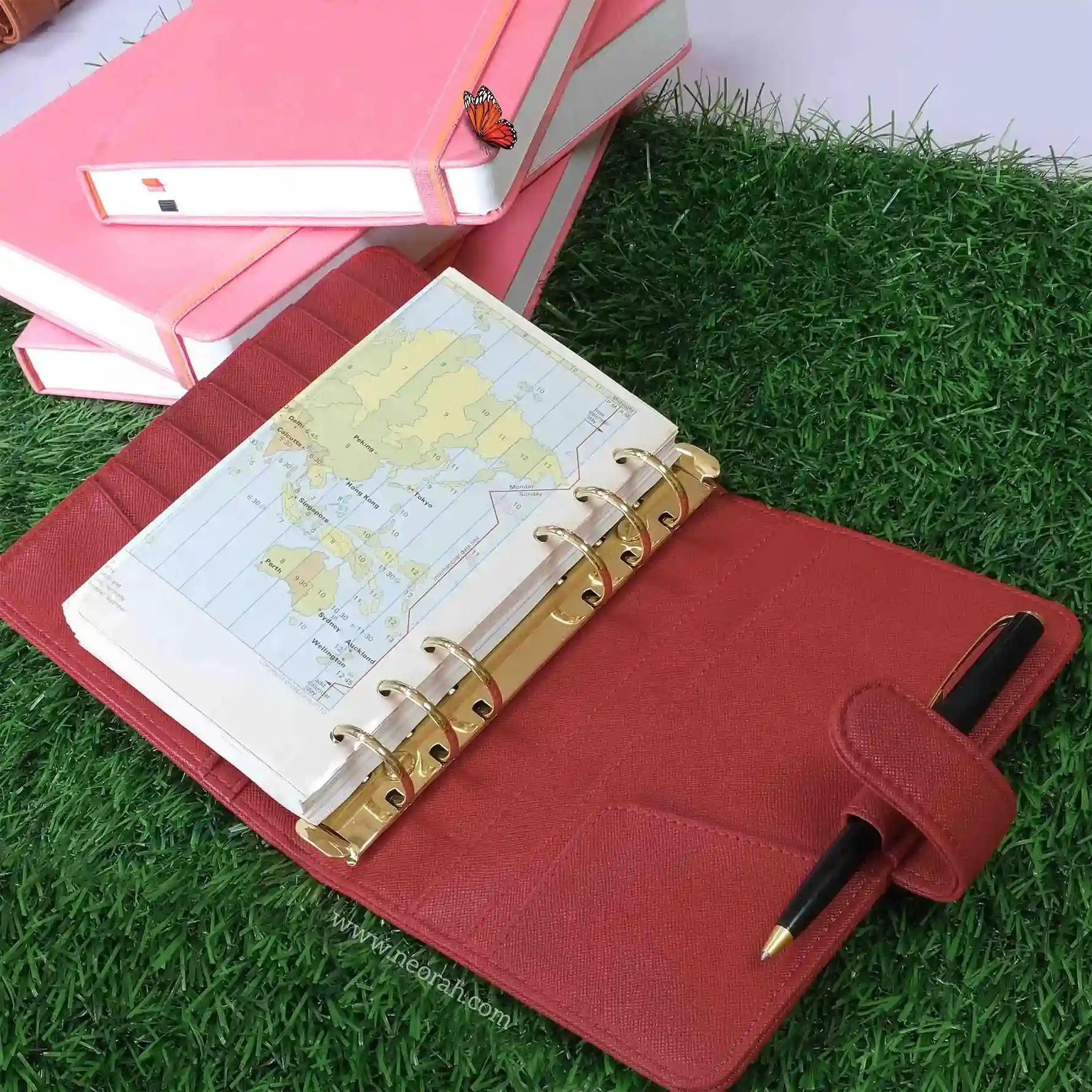 B6 - RING BINDER ORGANISER - SNAP BUTTON - Image 7