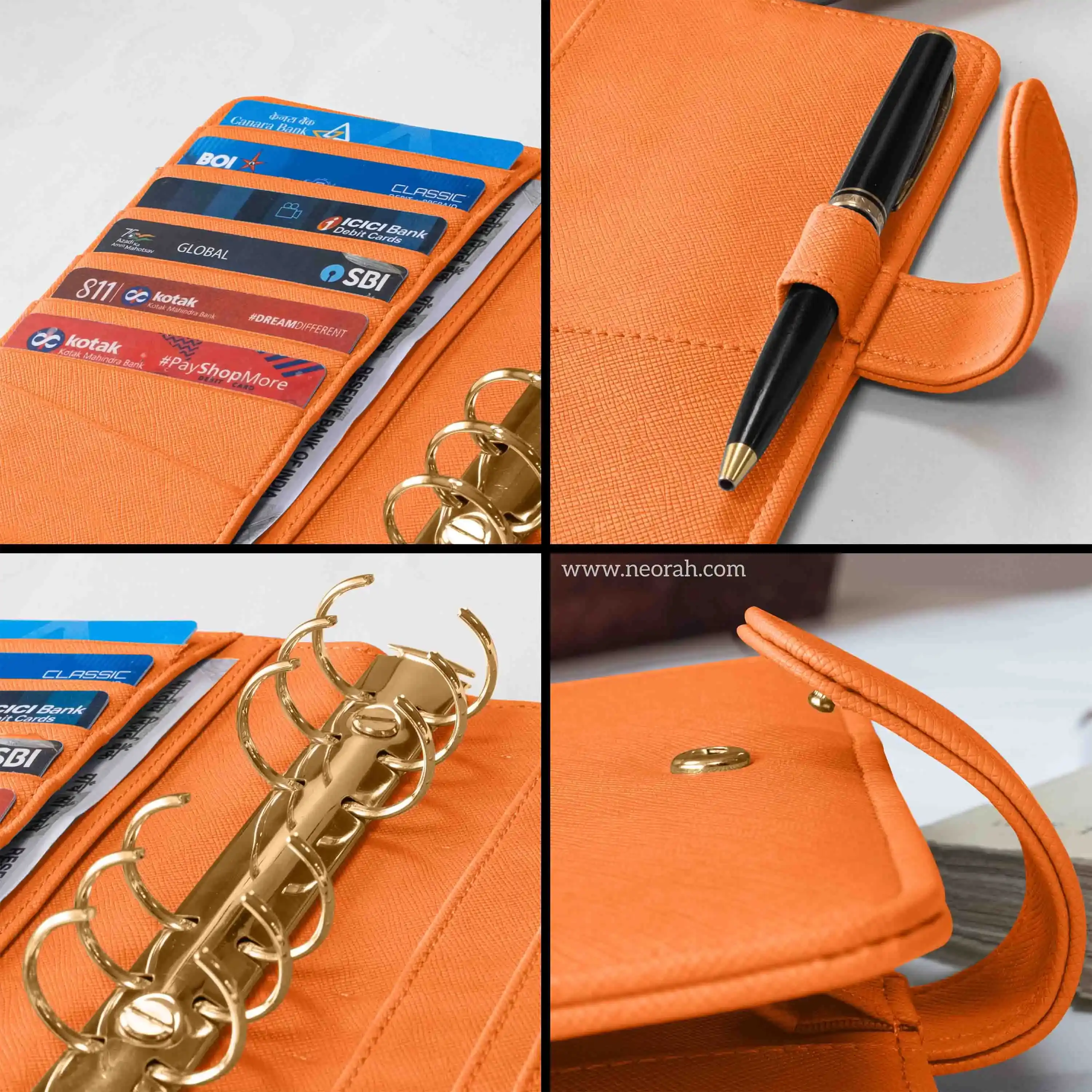 B6 - RING BINDER ORGANISER - SNAP BUTTON - Image 70