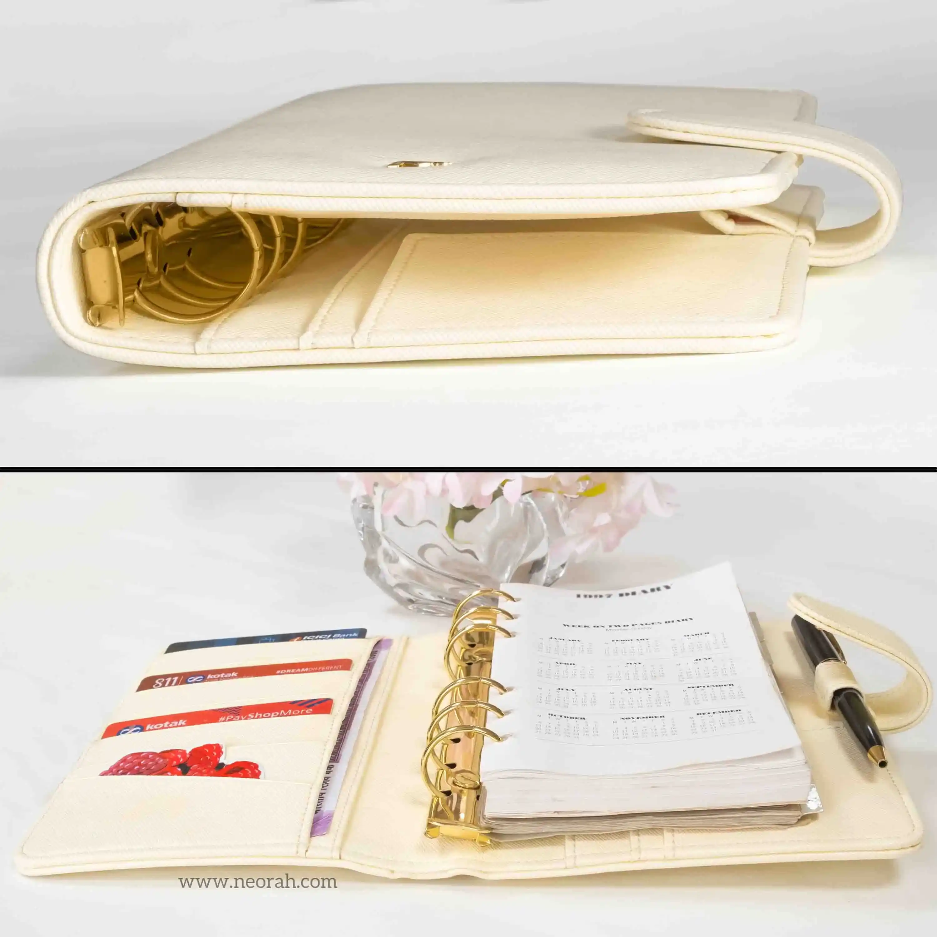 B6 - RING BINDER ORGANISER - SNAP BUTTON - Image 73