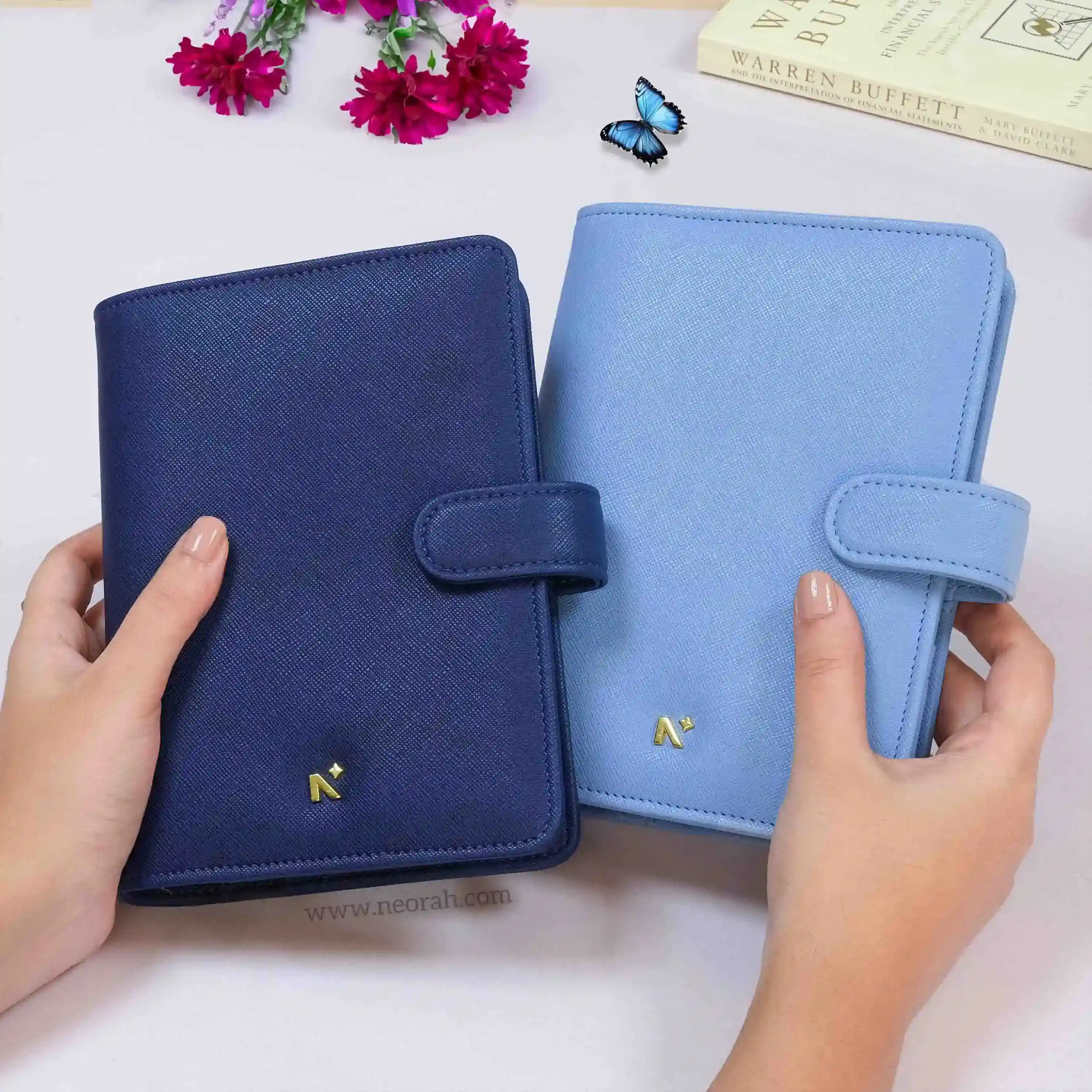 B6 - RING BINDER ORGANISER - SNAP BUTTON - Image 93