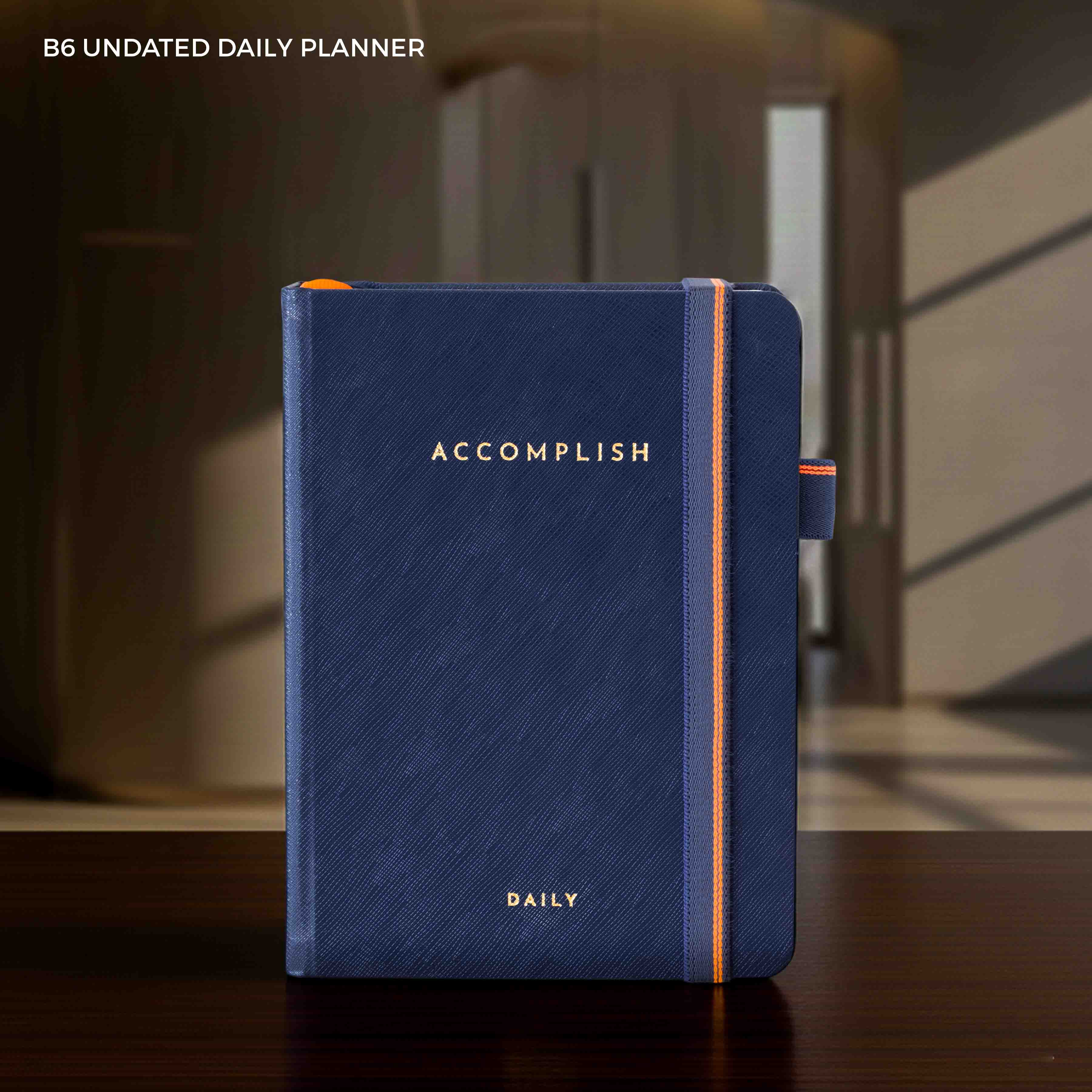 B6 - UNDATED - DAILY PLANNER - HARD COVER - Image 20