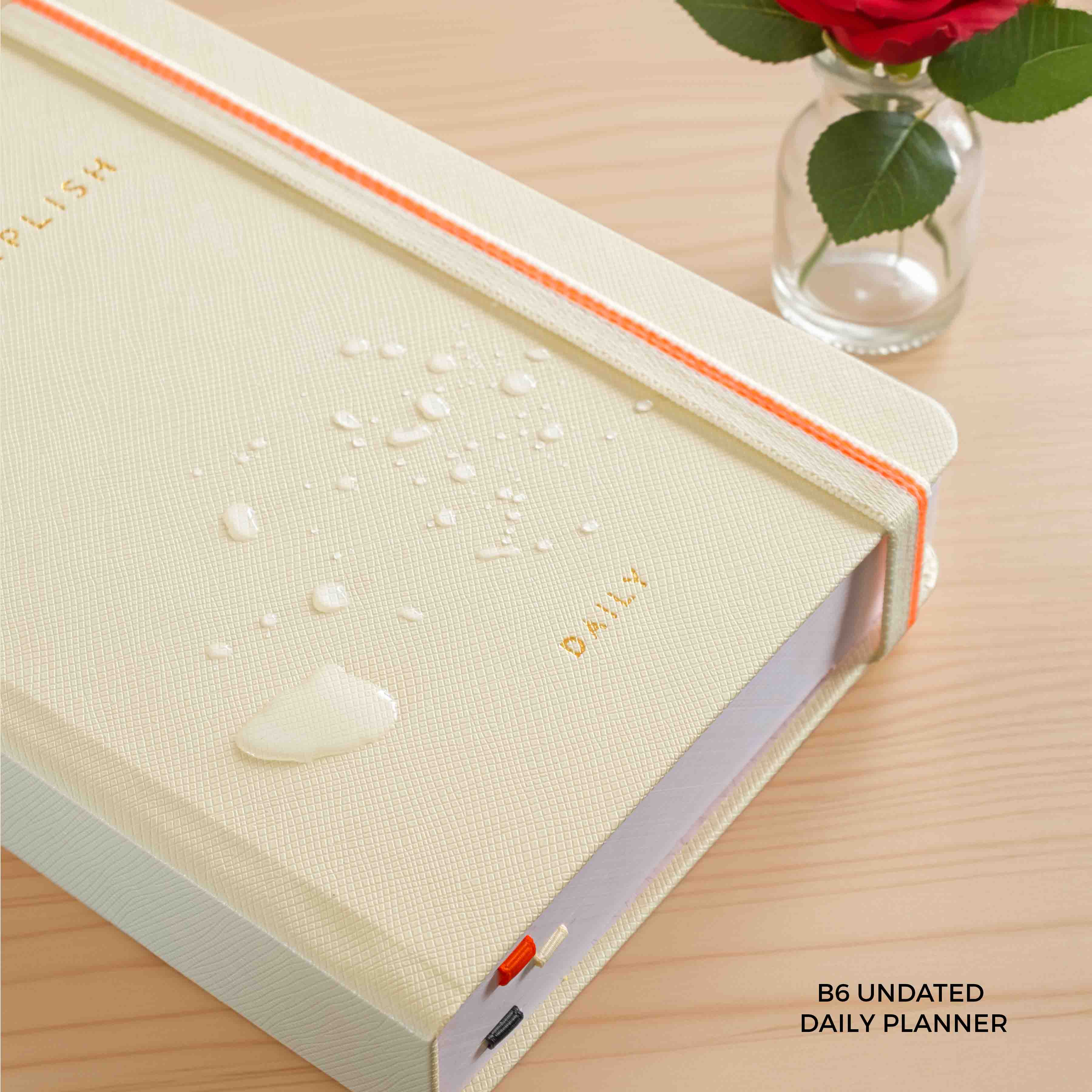 B6 - UNDATED - DAILY PLANNER - HARD COVER - Image 6