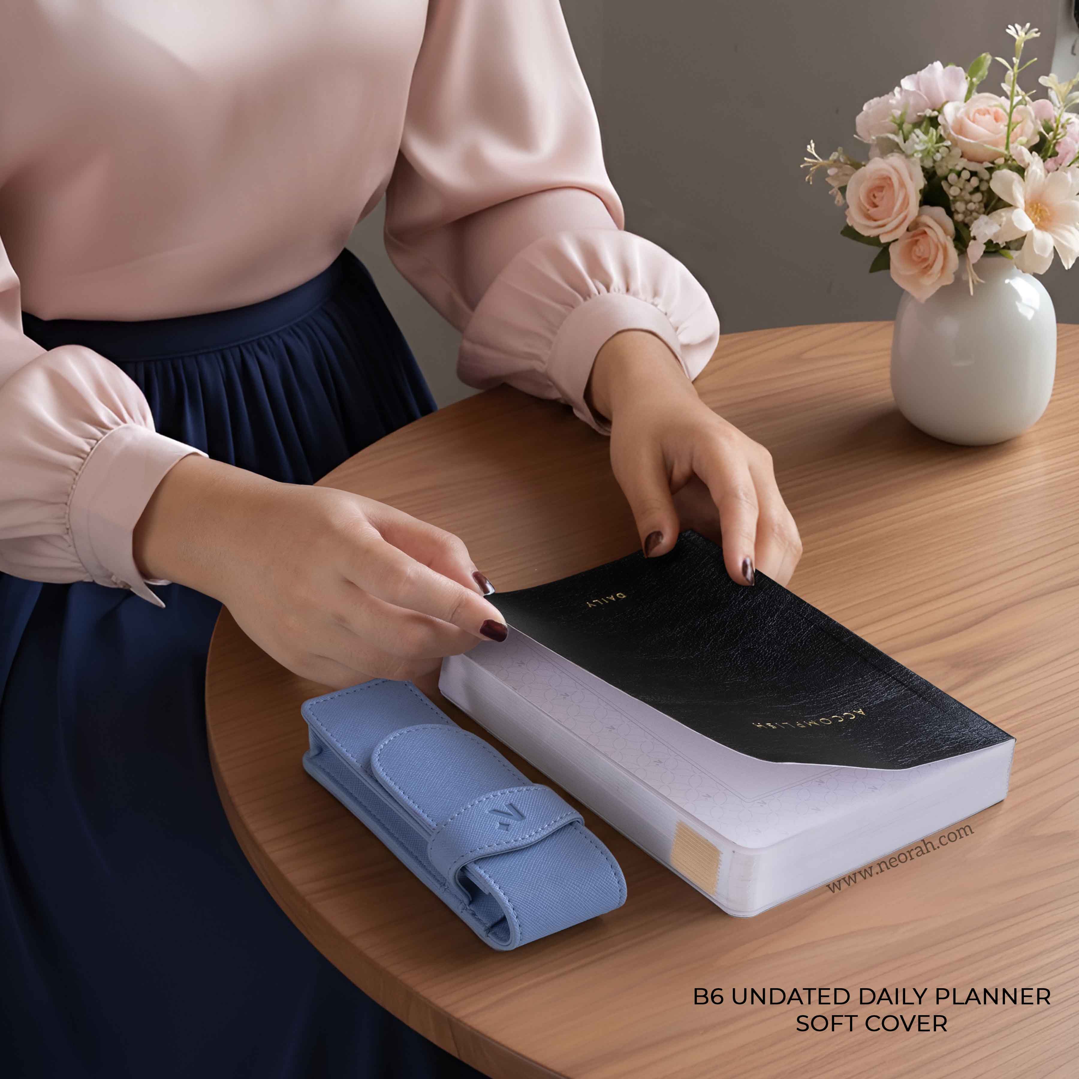 B6 - UNDATED - DAILY PLANNER - SOFT COVER - Image 4