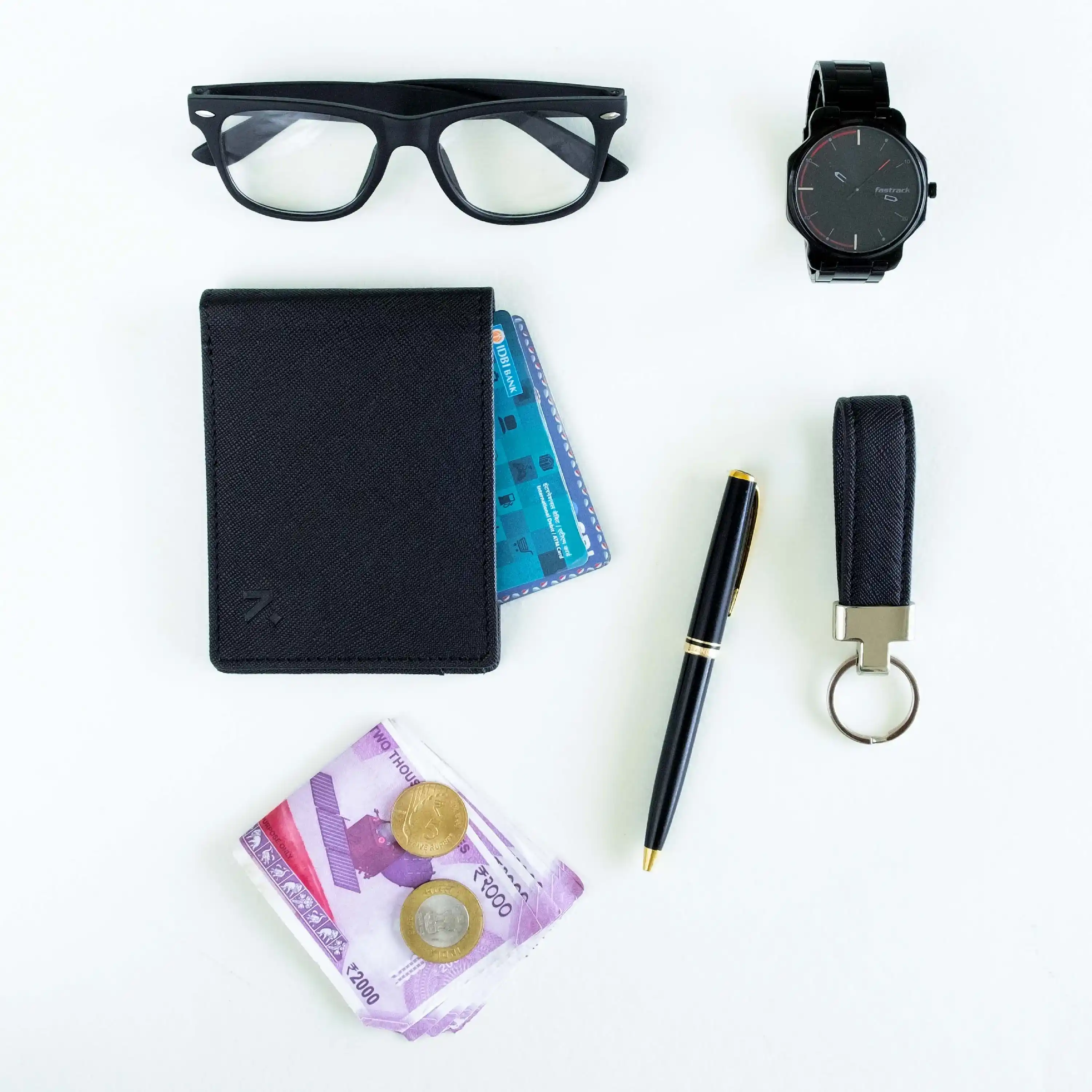 BIFOLD WALLET FOR MEN + KEYCHAIN - Image 13