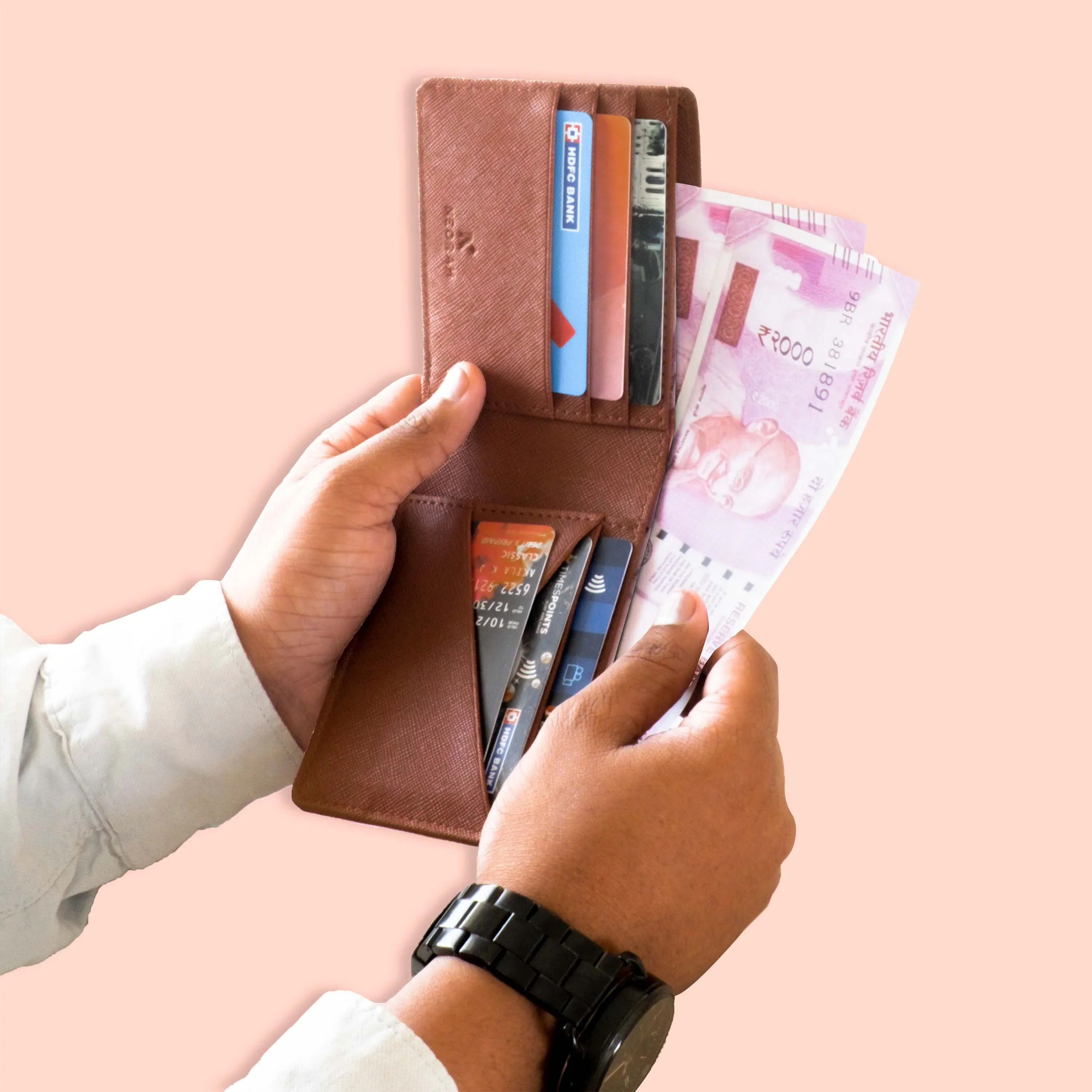 BIFOLD WALLET FOR MEN + KEYCHAIN - Image 18