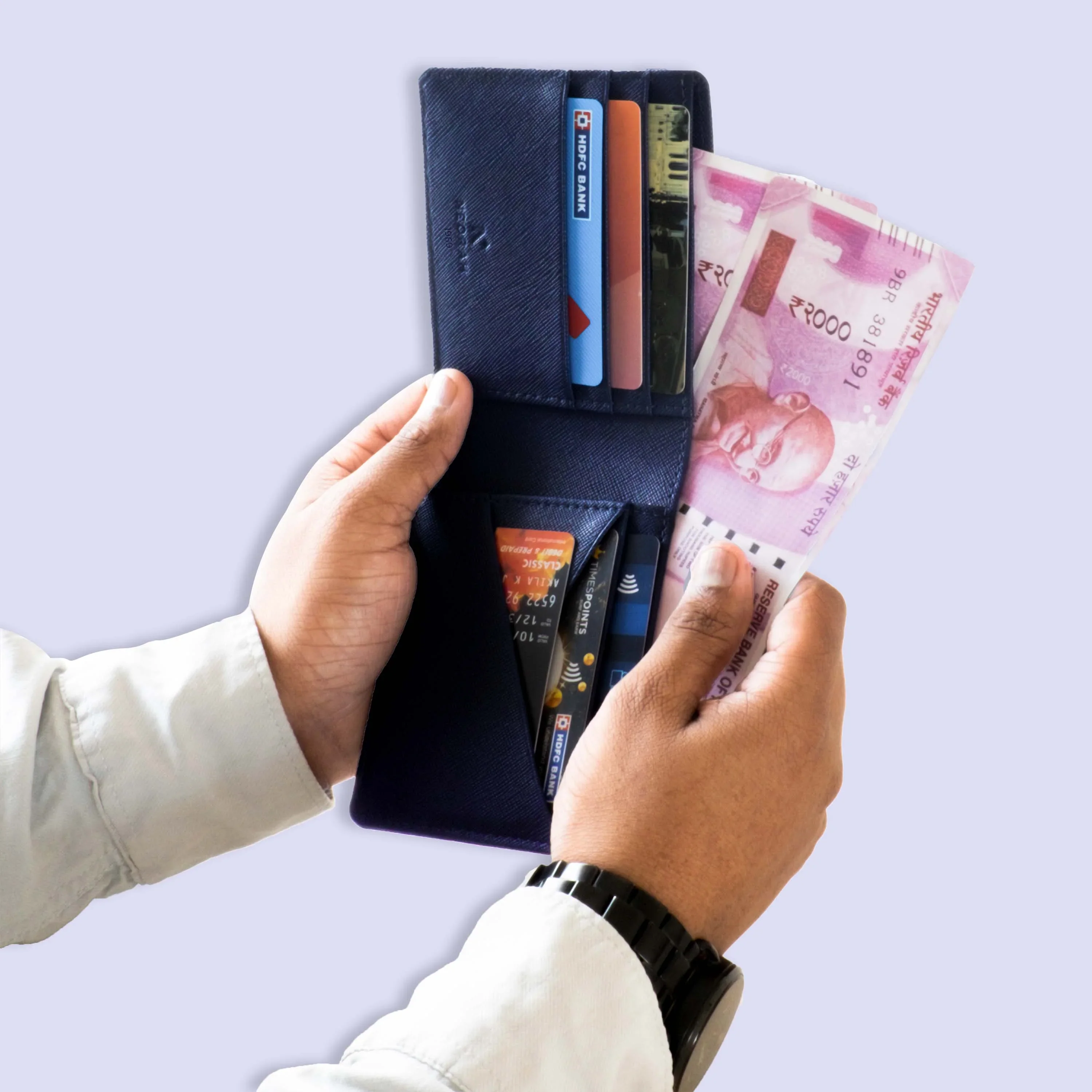 BIFOLD WALLET FOR MEN + KEYCHAIN - Image 26