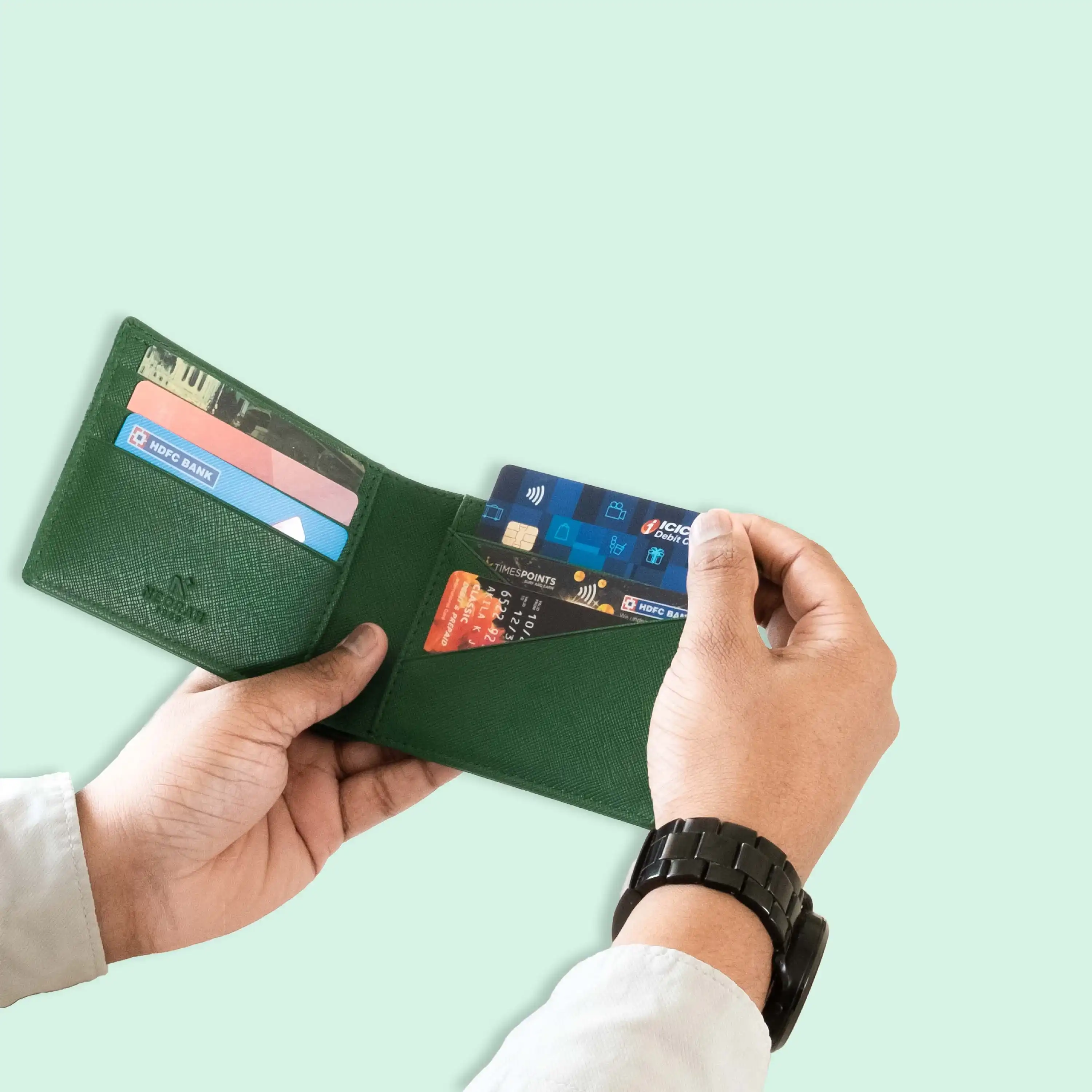 BIFOLD WALLET FOR MEN + KEYCHAIN - Image 31