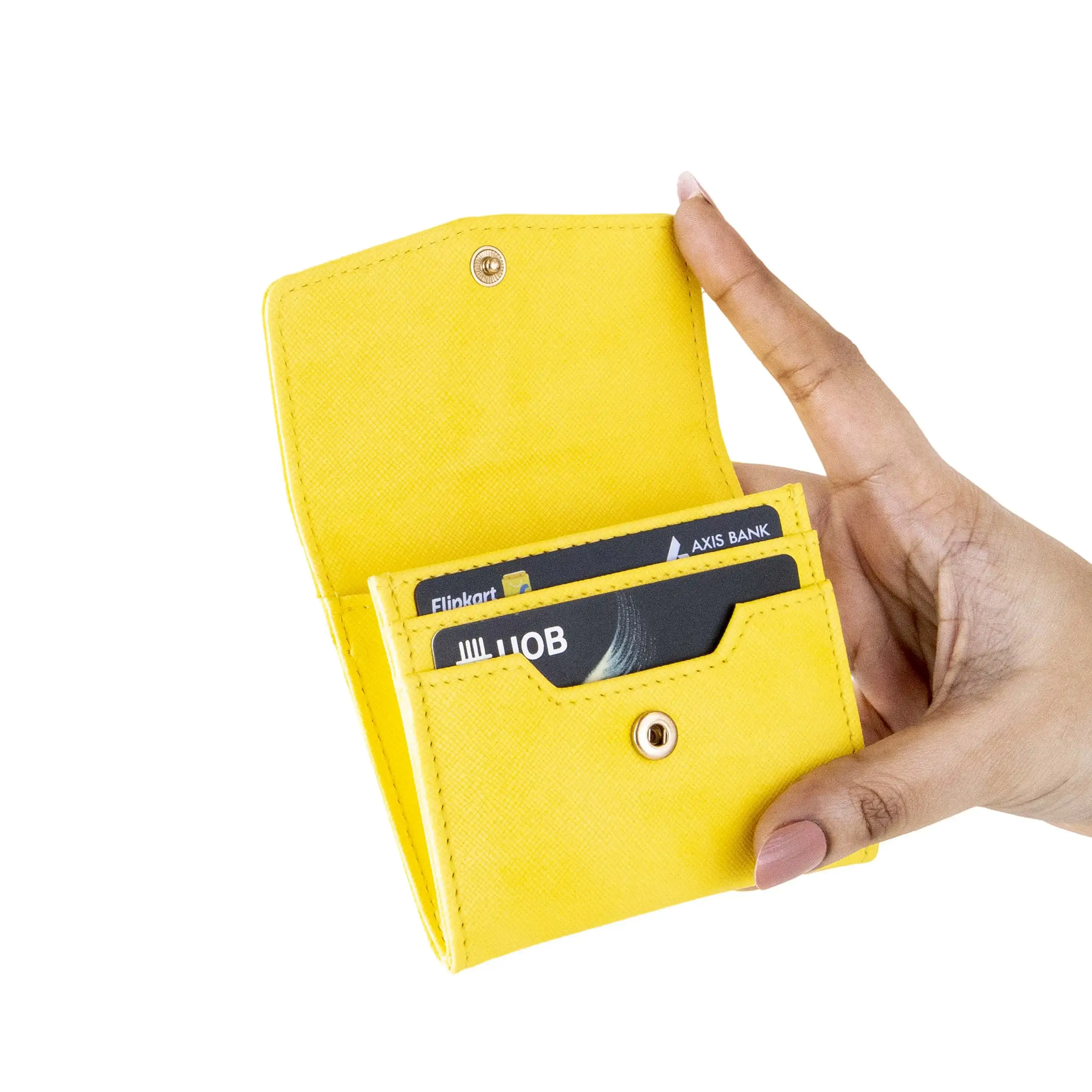 CARD WALLET WITH SNAP - Image 114