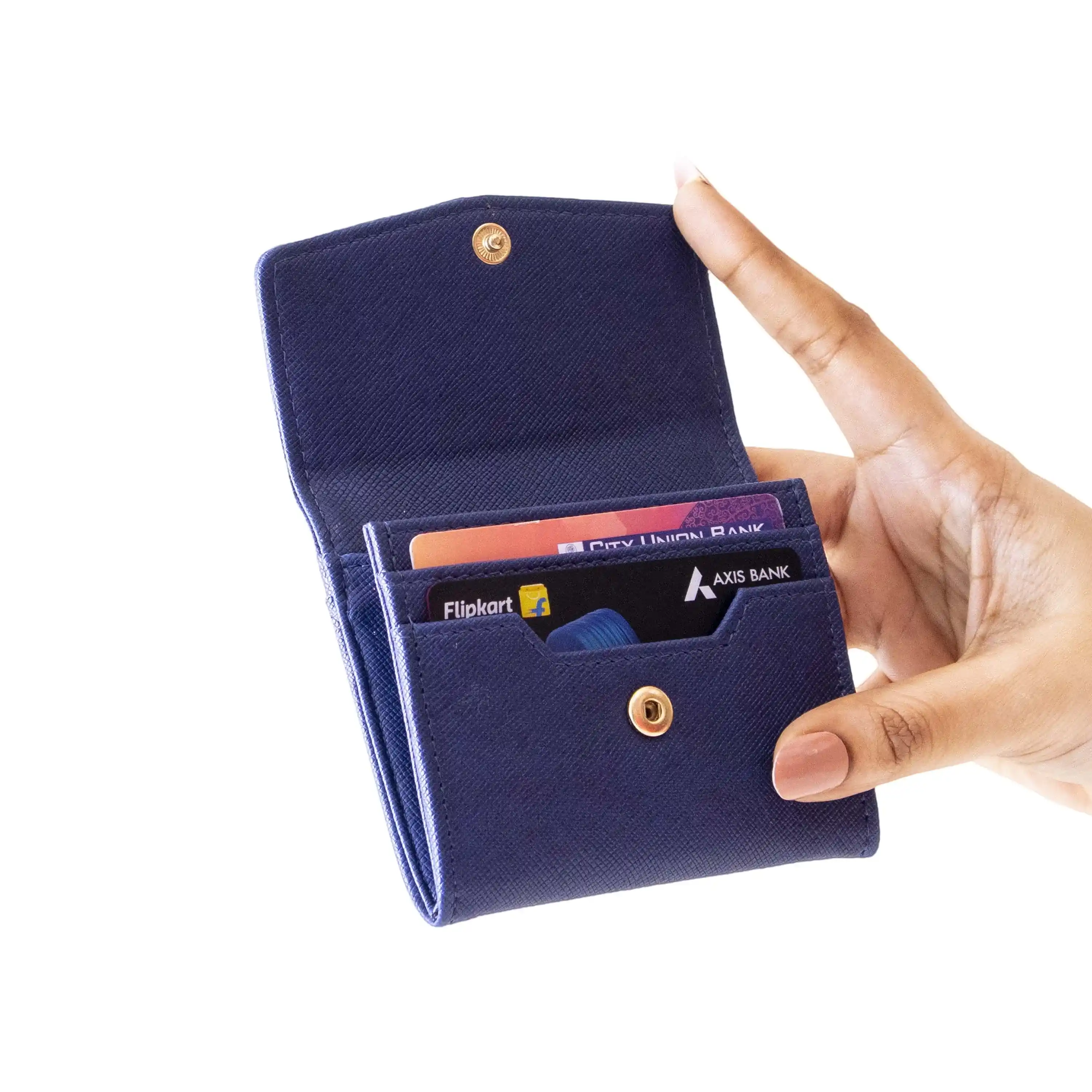 CARD WALLET WITH SNAP - Image 43