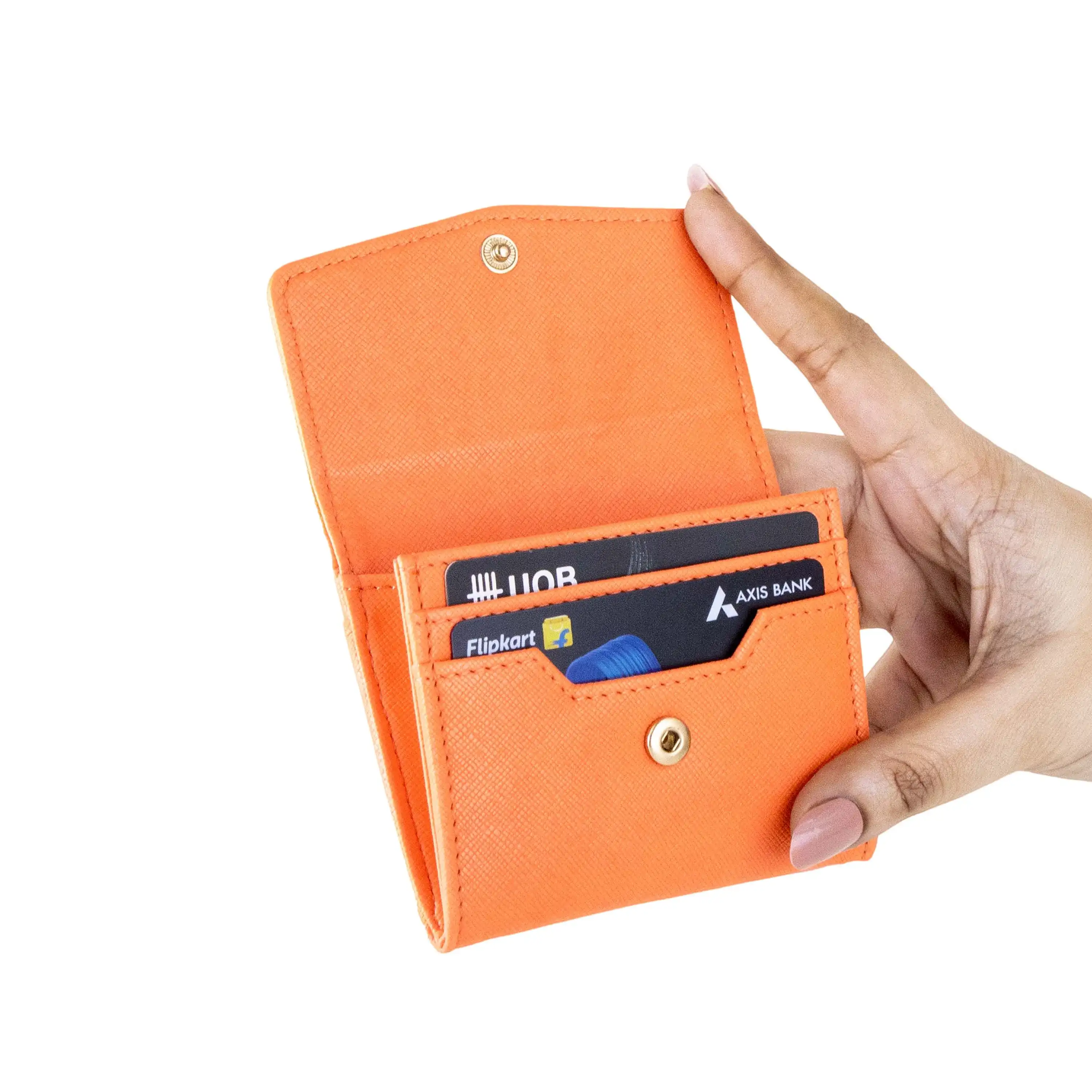 CARD WALLET WITH SNAP - Image 76