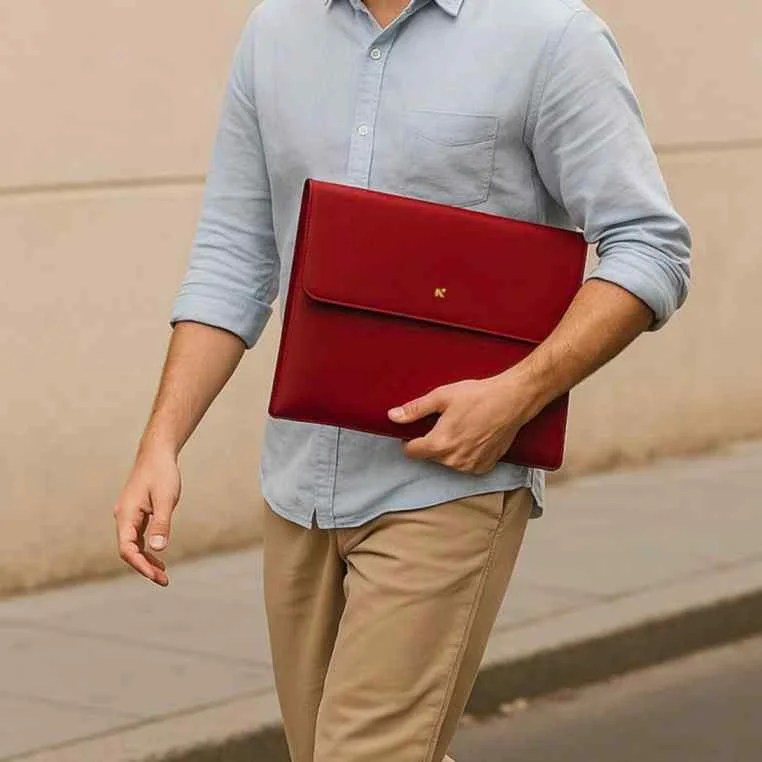 LAPTOP SLEEVE WITH FLAP + MAGNETIC CLOSURE - Image 83