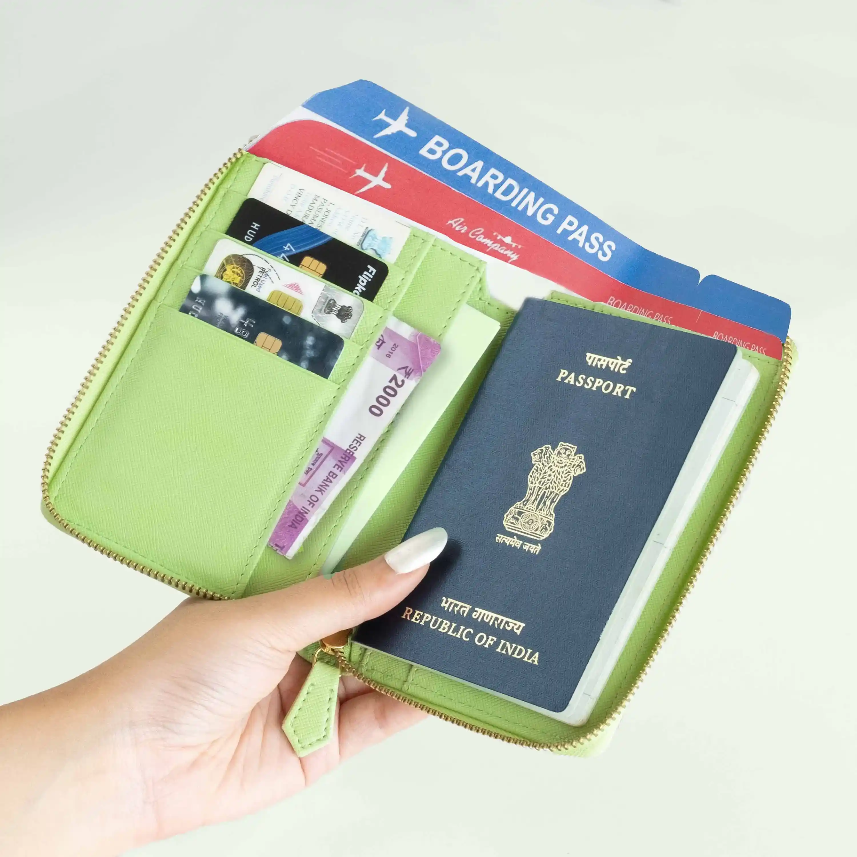 B7 - ORGANISER / PASSPORT COVER - ZIP - Image 50
