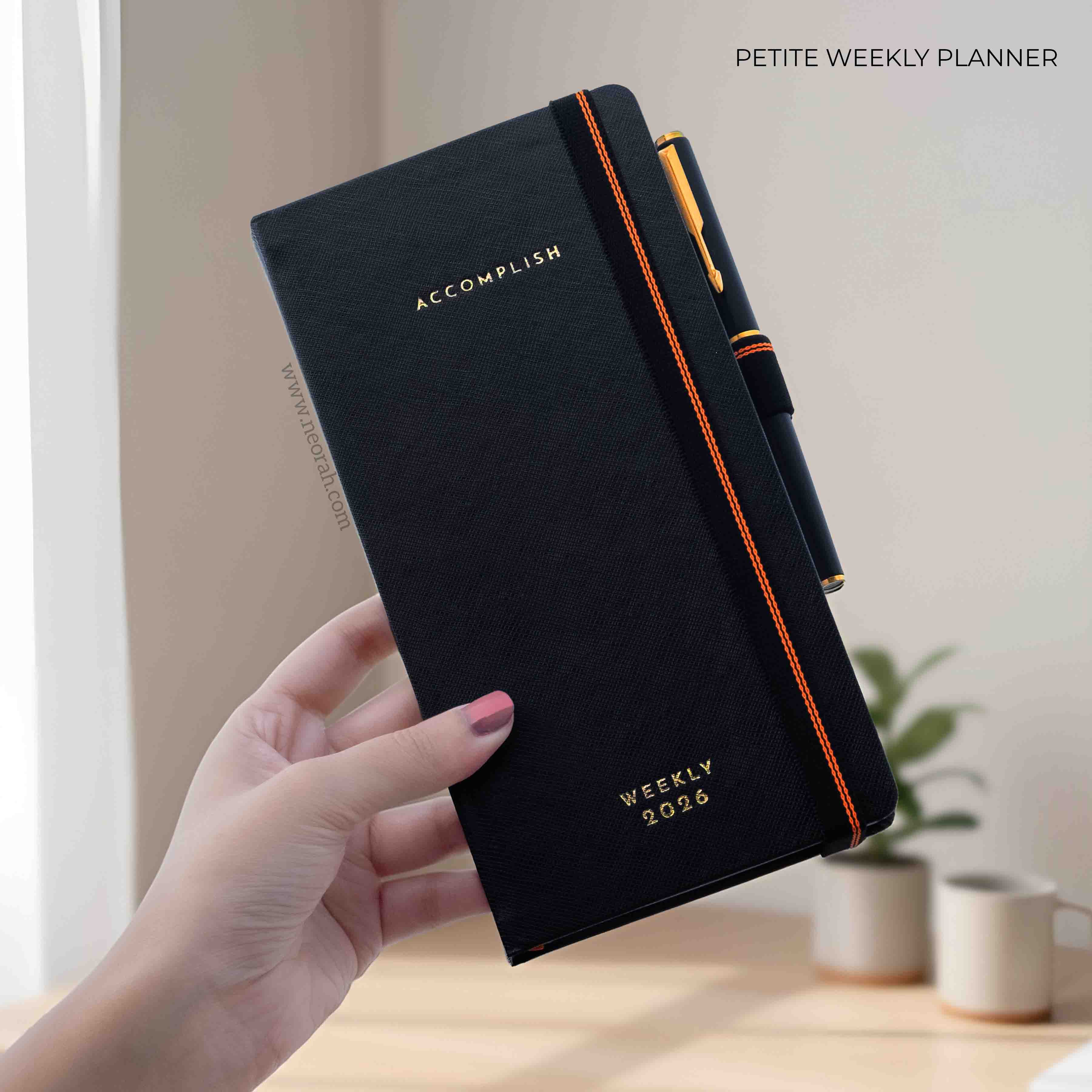 PETITE - 2026 - WEEKLY PLANNER - HARD COVER - Image 103