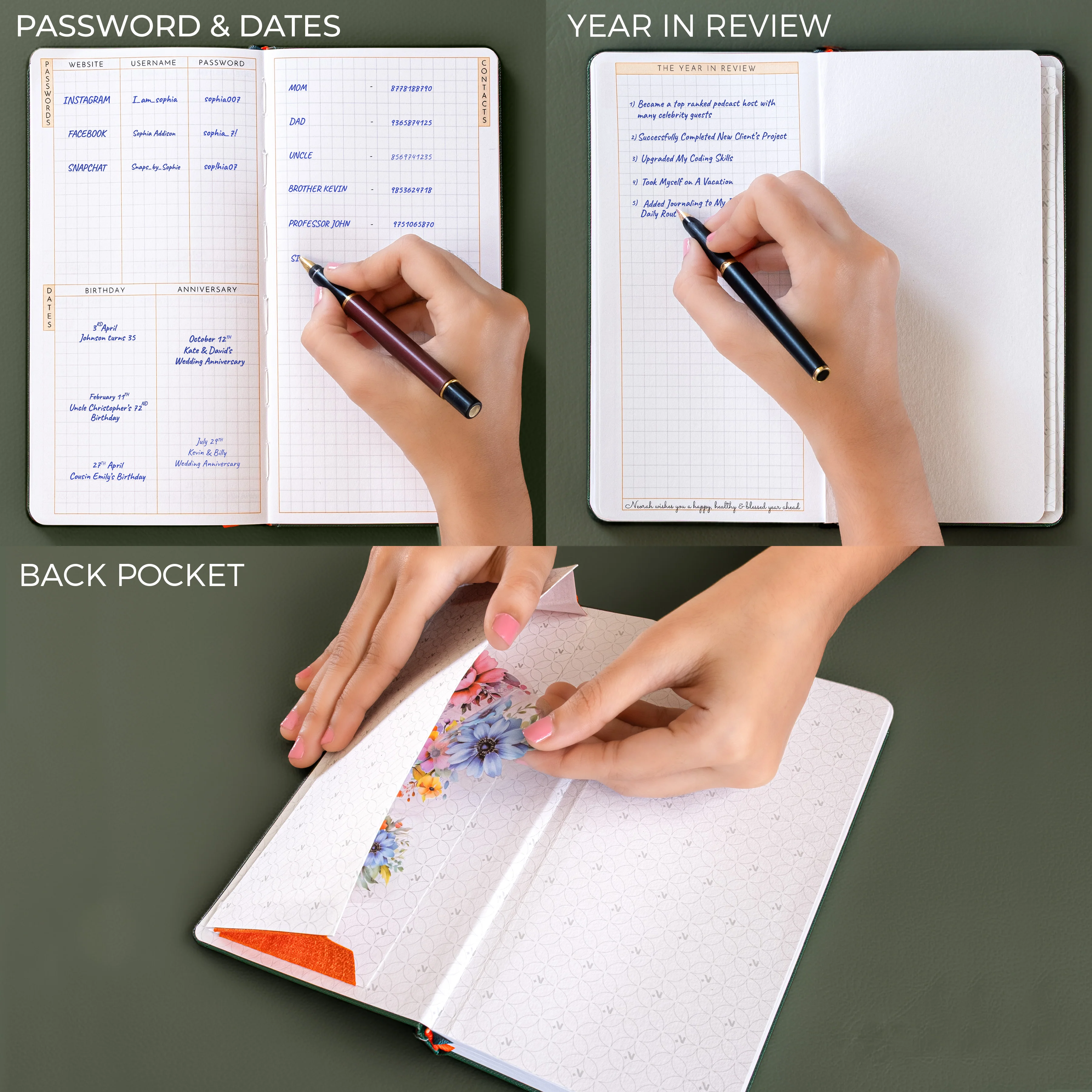 PETITE - 2026 - WEEKLY PLANNER - HARD COVER - Image 18