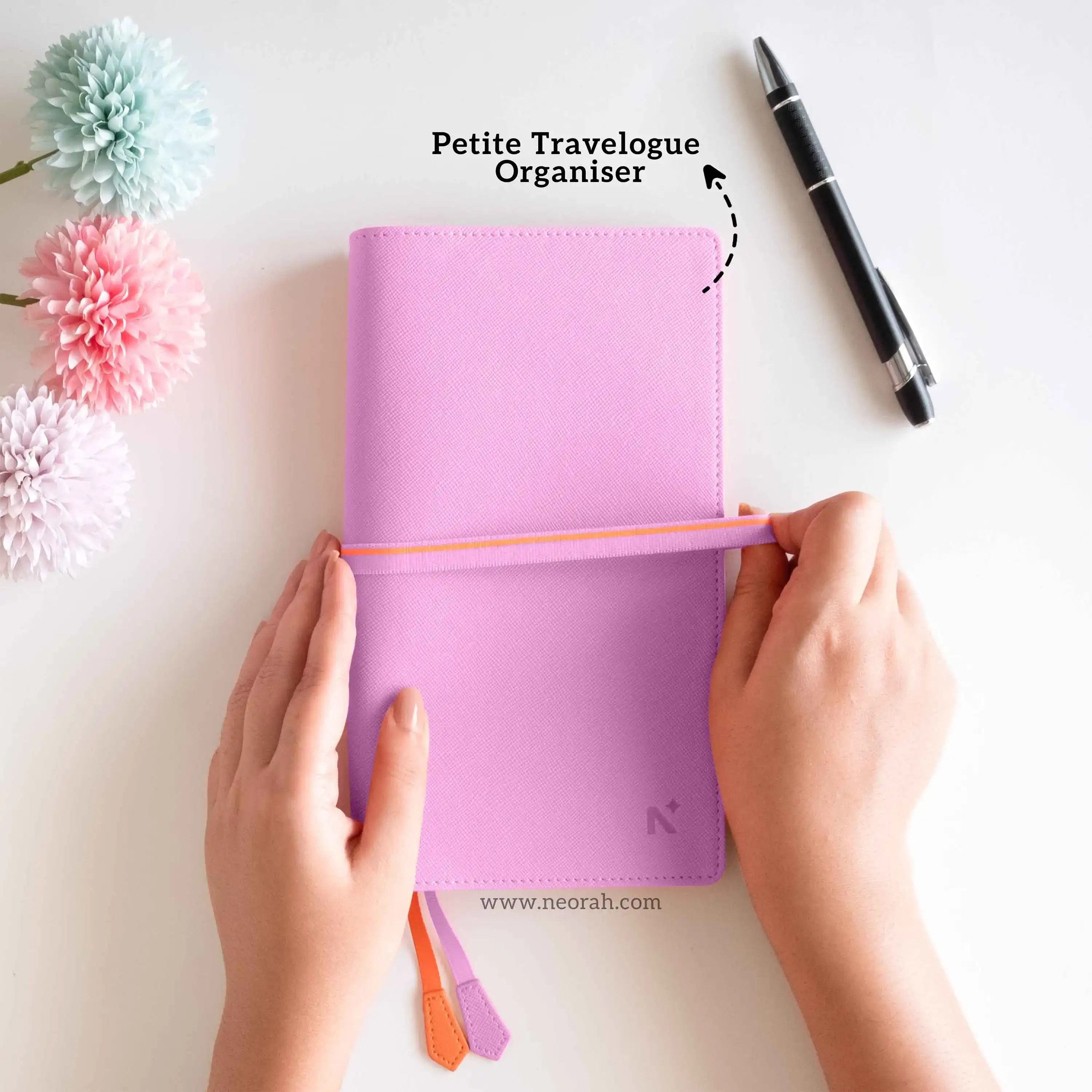 PETITE - REFILLABLE TRAVELOGUE ORGANISER - TRAVELLERS NOTEBOOK