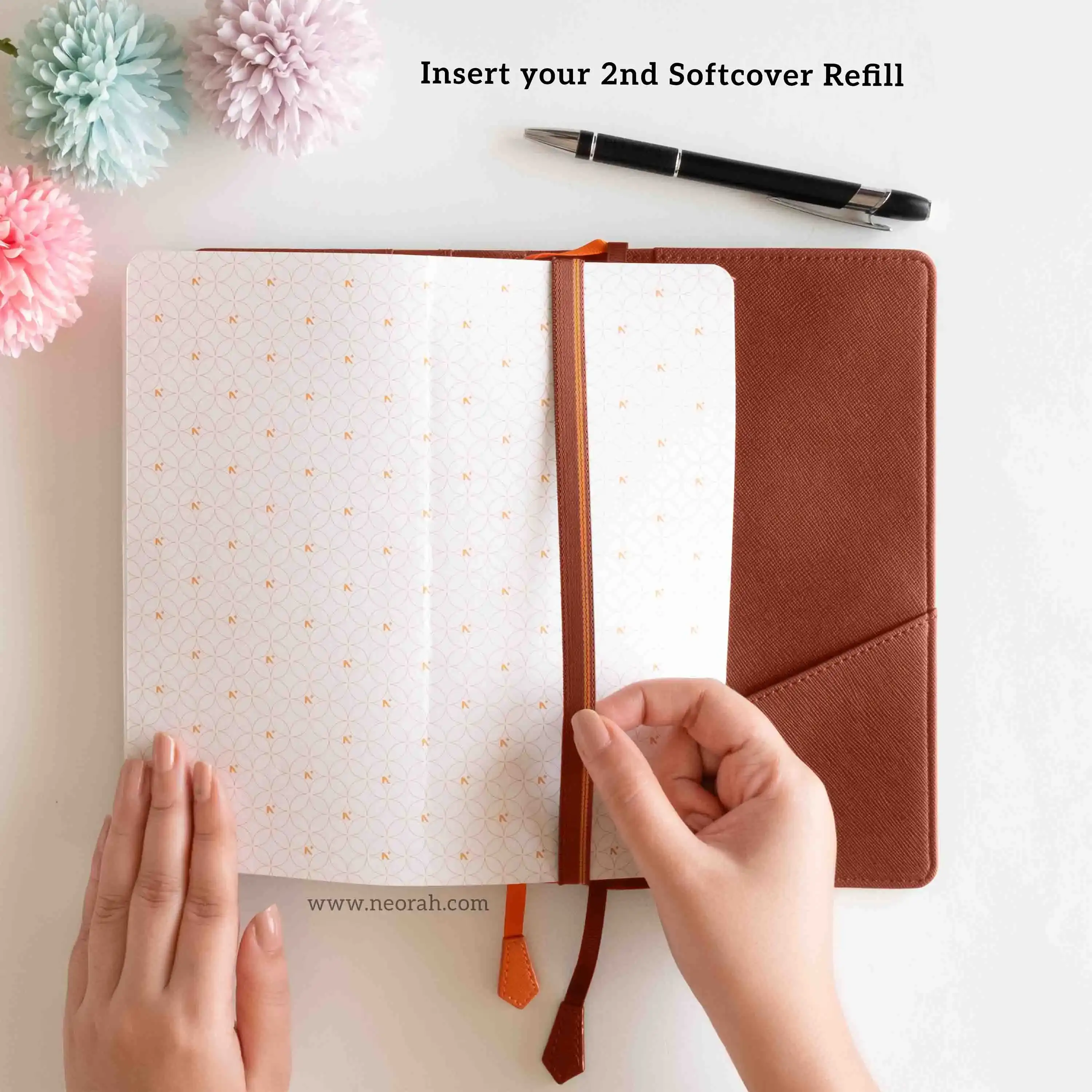 PETITE - REFILLABLE TRAVELOGUE ORGANISER - TRAVELLERS NOTEBOOK - Image 102