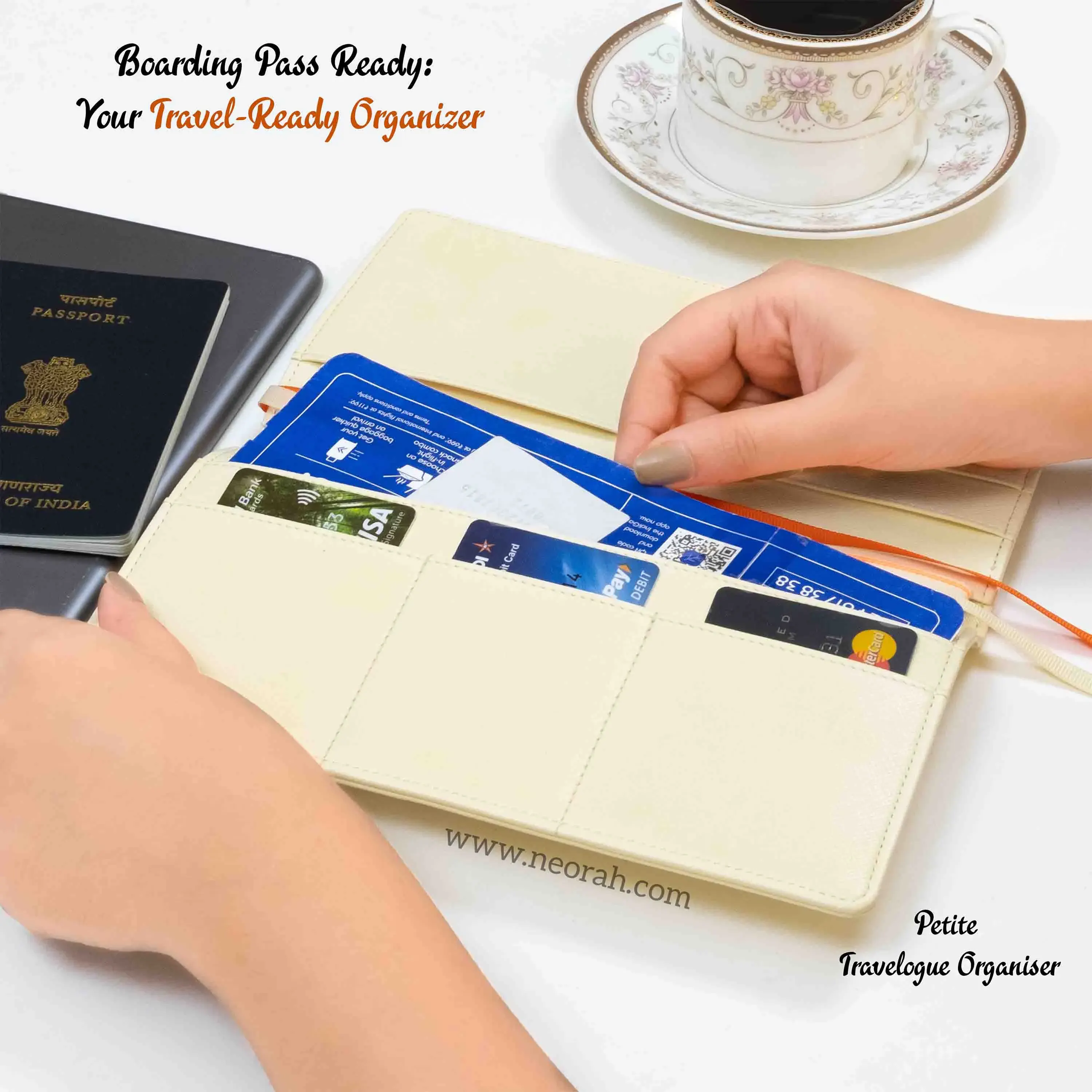 PETITE - REFILLABLE TRAVELOGUE ORGANISER - TRAVELLERS NOTEBOOK - Image 141