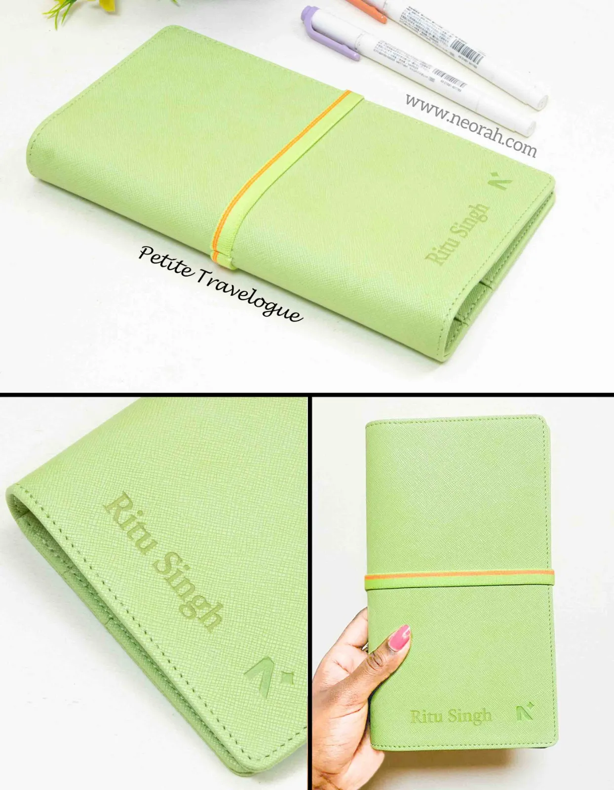 PETITE - REFILLABLE TRAVELOGUE ORGANISER - TRAVELLERS NOTEBOOK - Image 163