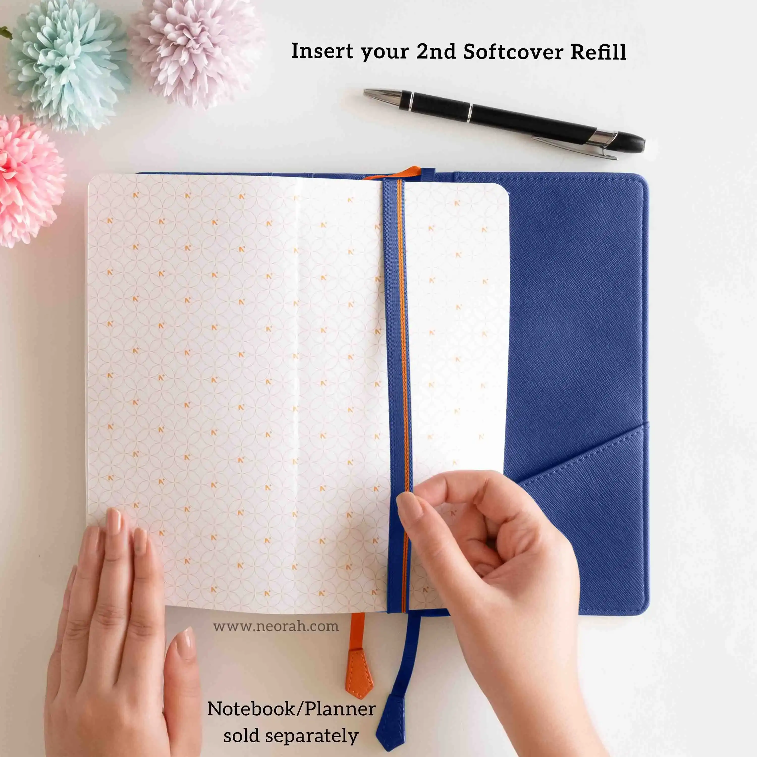 PETITE - REFILLABLE TRAVELOGUE ORGANISER - TRAVELLERS NOTEBOOK - Image 51