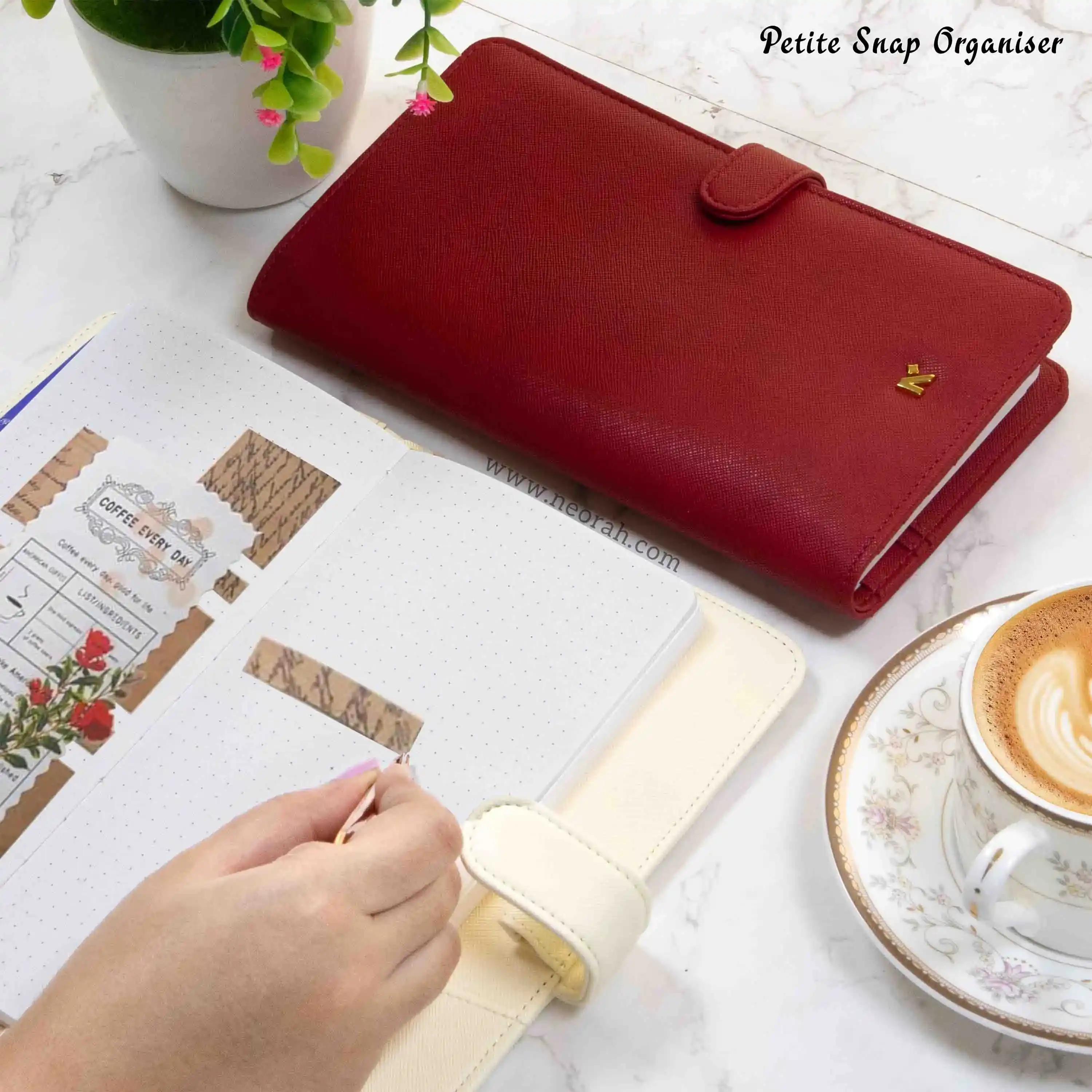 PETITE - REFILLABLE ORGANISER SLEEVE - SNAP BUTTON - Image 14