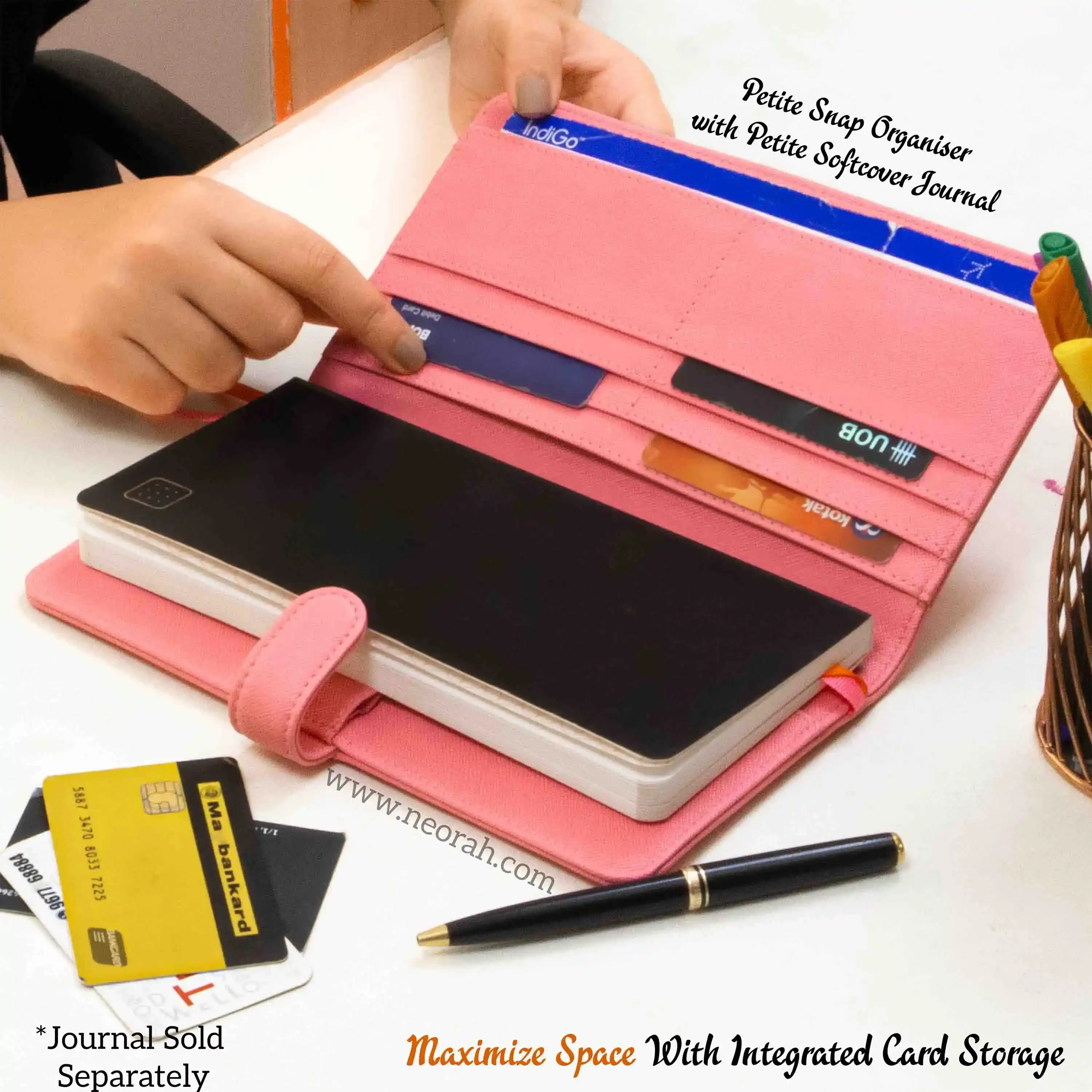 PETITE - REFILLABLE ORGANISER SLEEVE - SNAP BUTTON - Image 153