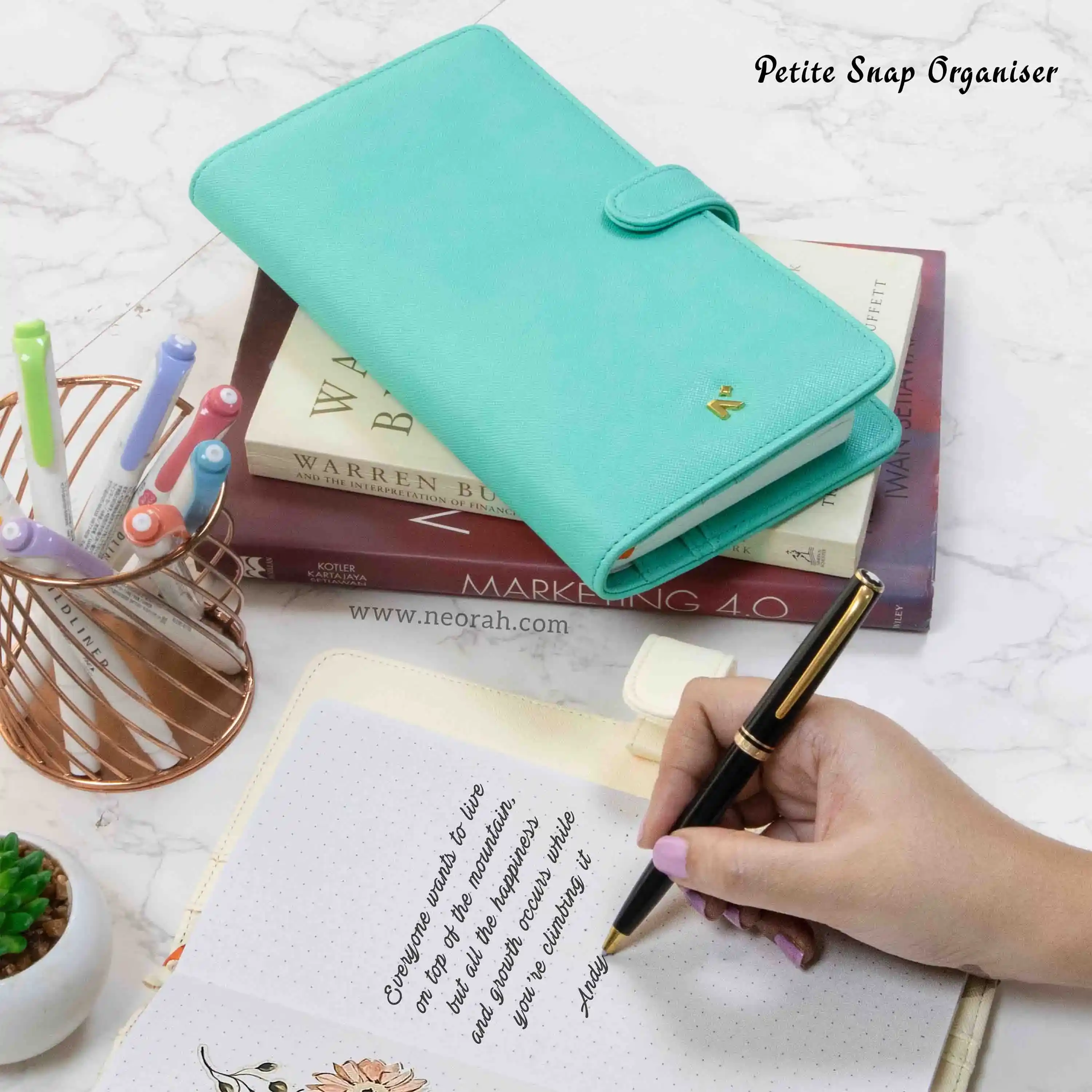 PETITE - REFILLABLE ORGANISER SLEEVE - SNAP BUTTON - Image 174