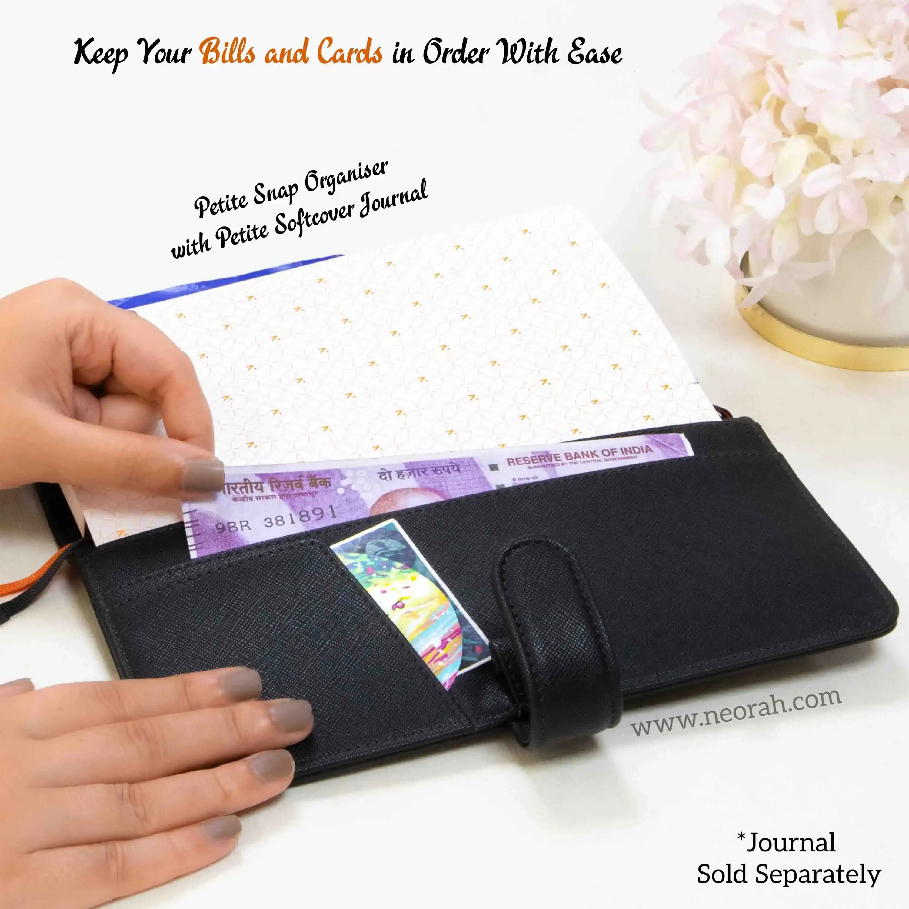 PETITE - REFILLABLE ORGANISER SLEEVE - SNAP BUTTON - Image 40