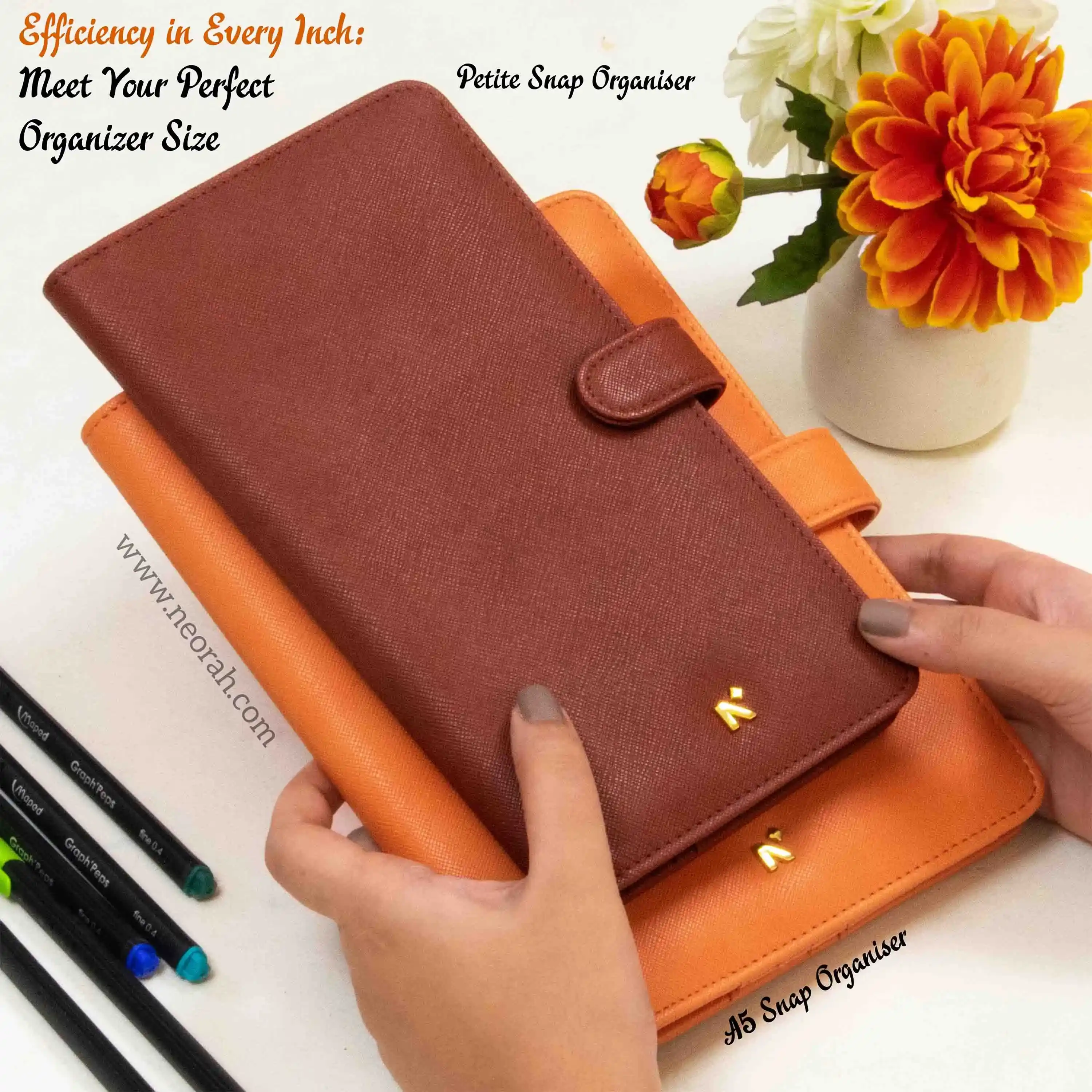 PETITE - REFILLABLE ORGANISER SLEEVE - SNAP BUTTON - Image 44