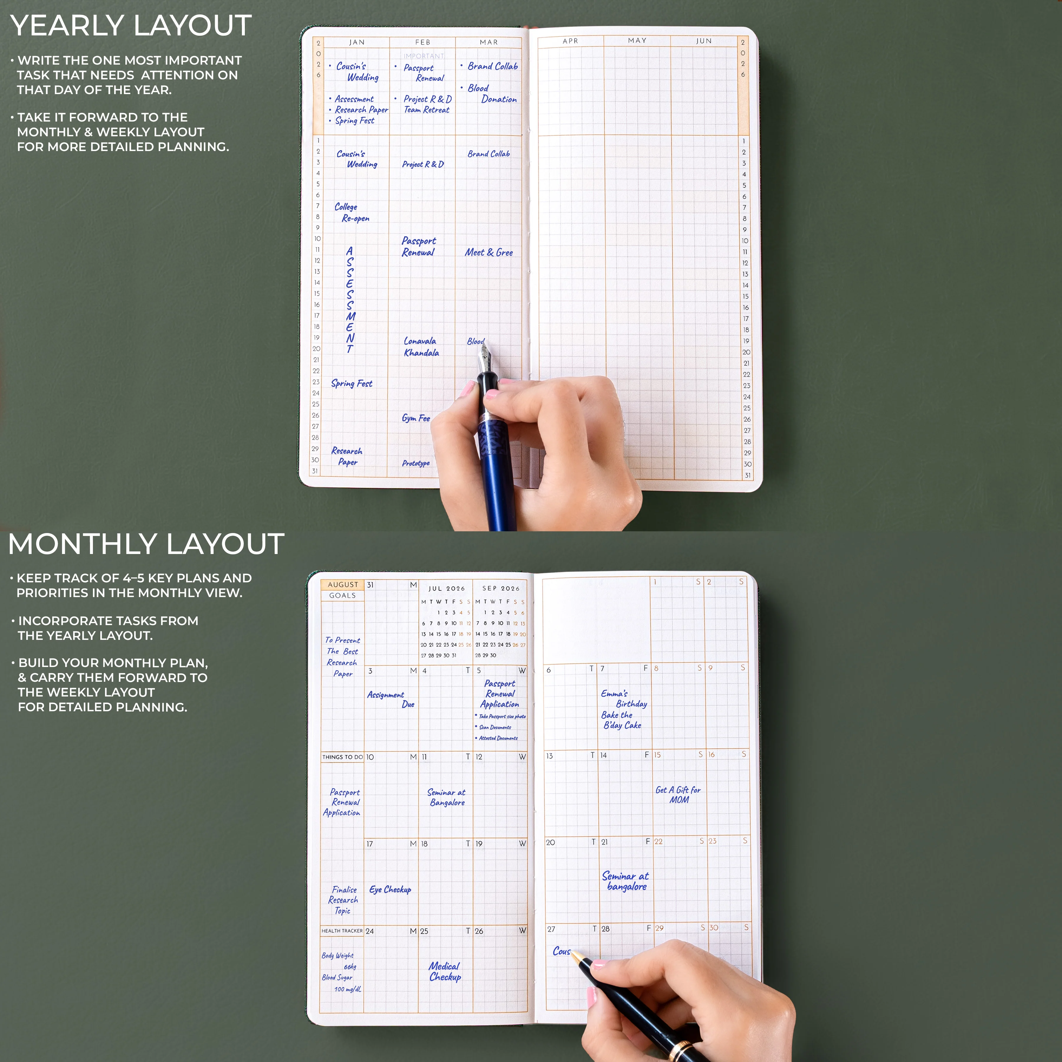 PETITE - 2026 - WEEKLY PLANNER - 176 PAGES - SOFT COVER - Image 8