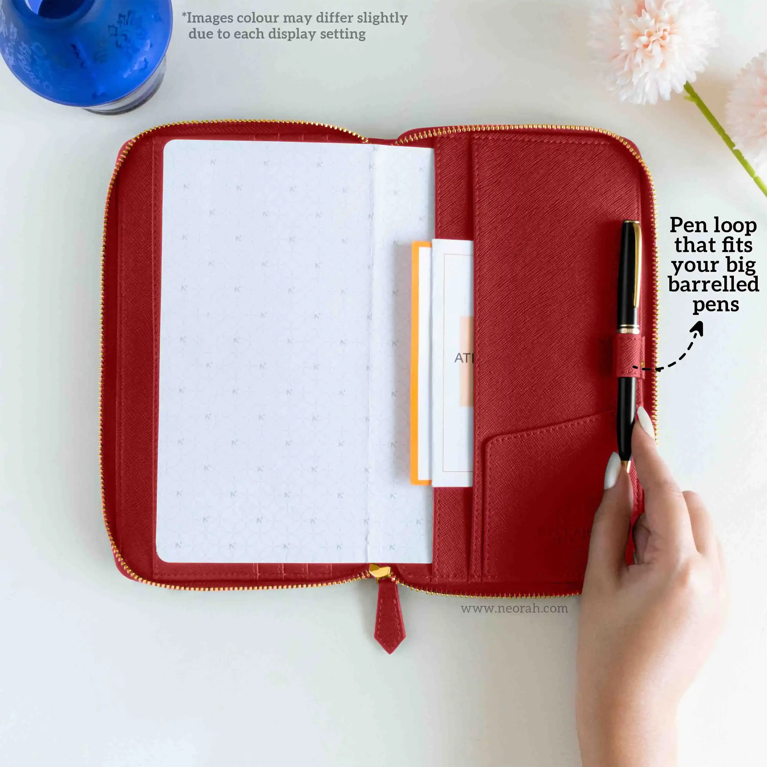 PETITE - REFILLABLE QUILTED ORGANISER SLEEVE - ZIP - Image 104