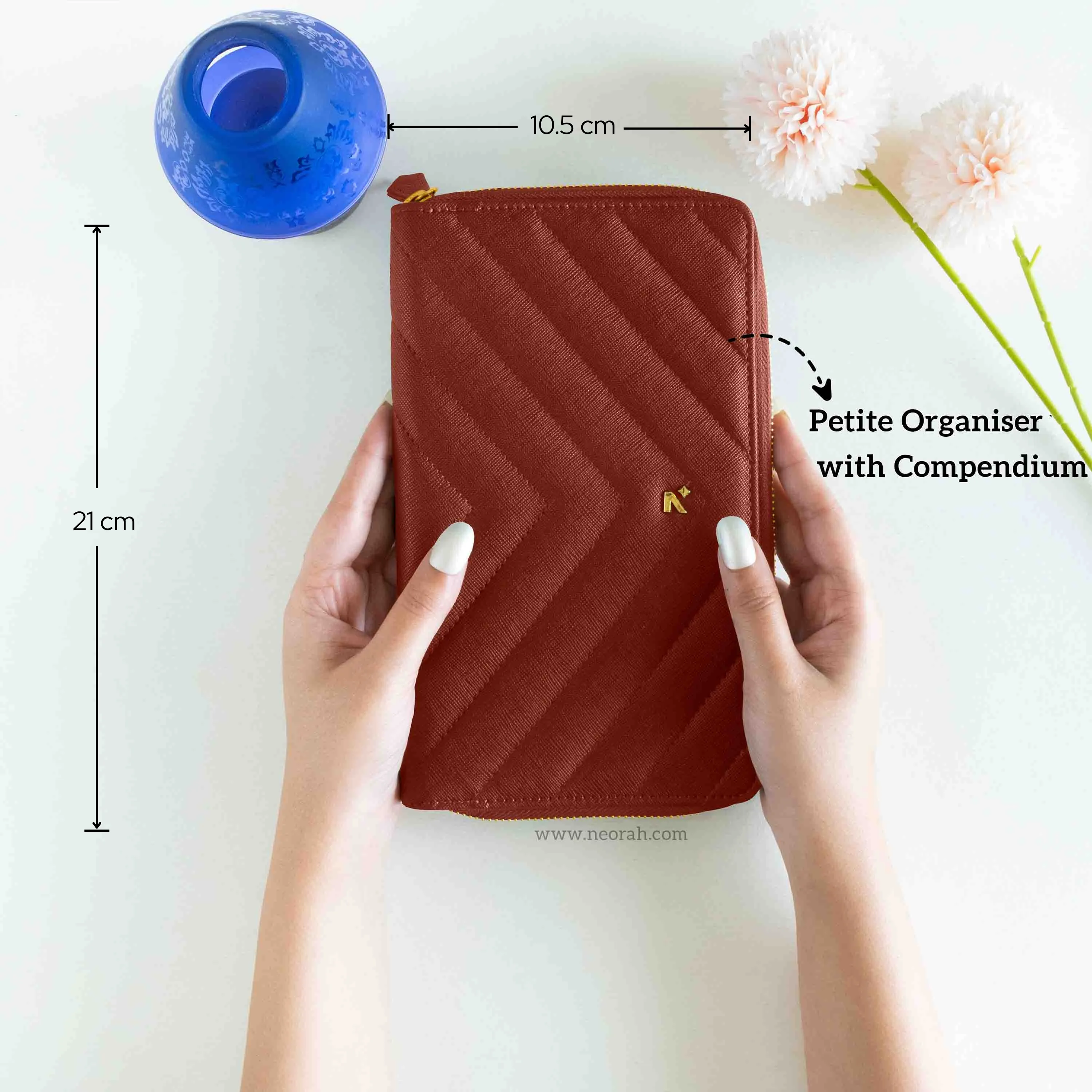 PETITE - REFILLABLE QUILTED ORGANISER SLEEVE - ZIP - Image 105