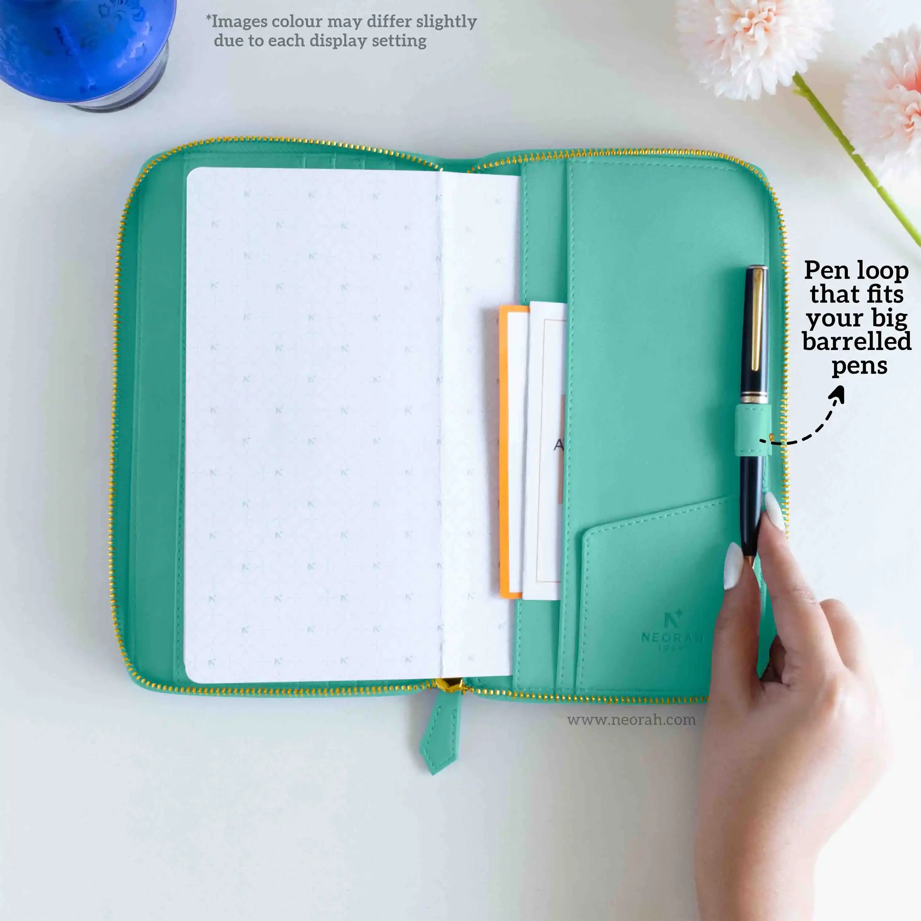 PETITE - REFILLABLE QUILTED ORGANISER SLEEVE - ZIP - Image 130