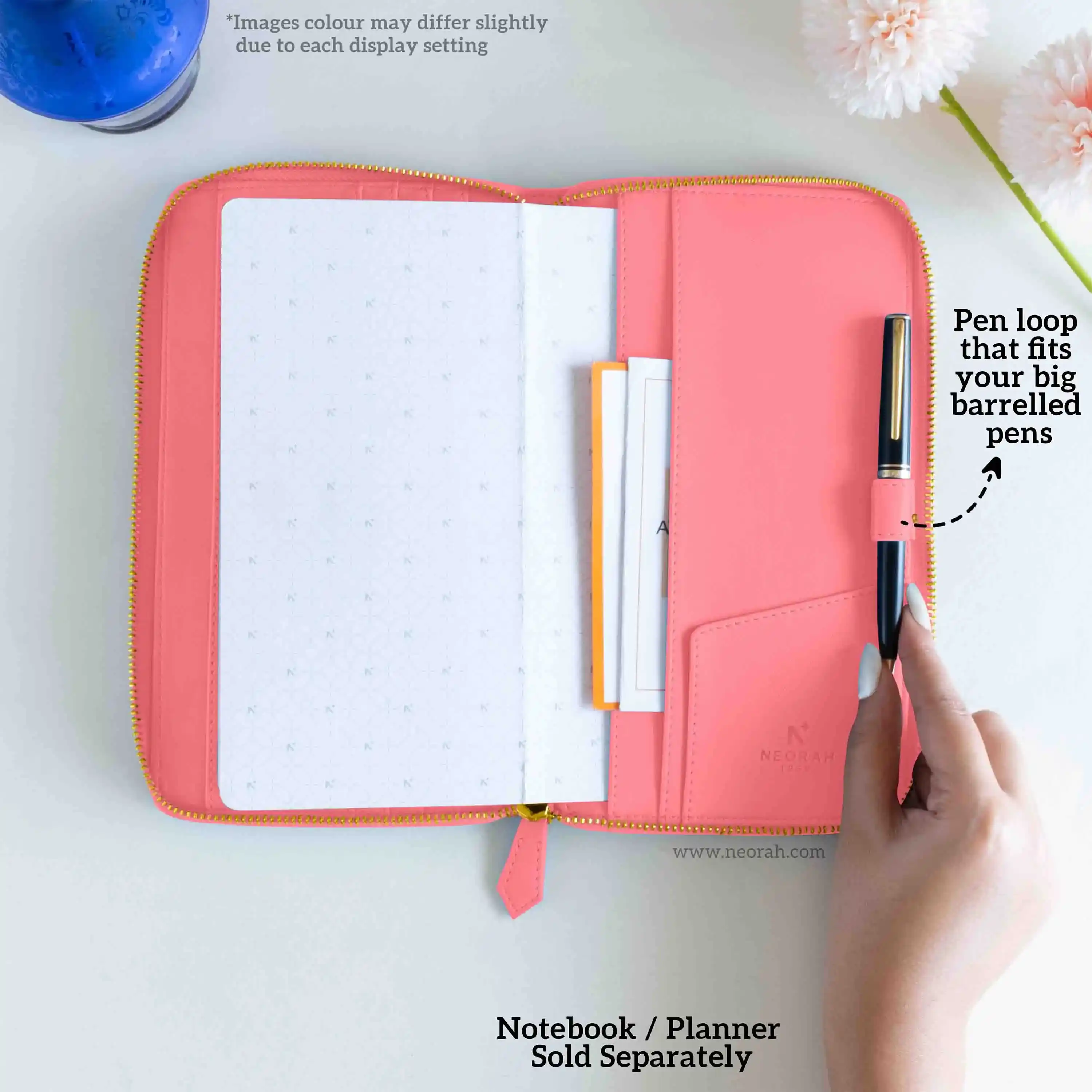 PETITE - REFILLABLE QUILTED ORGANISER SLEEVE - ZIP - Image 161