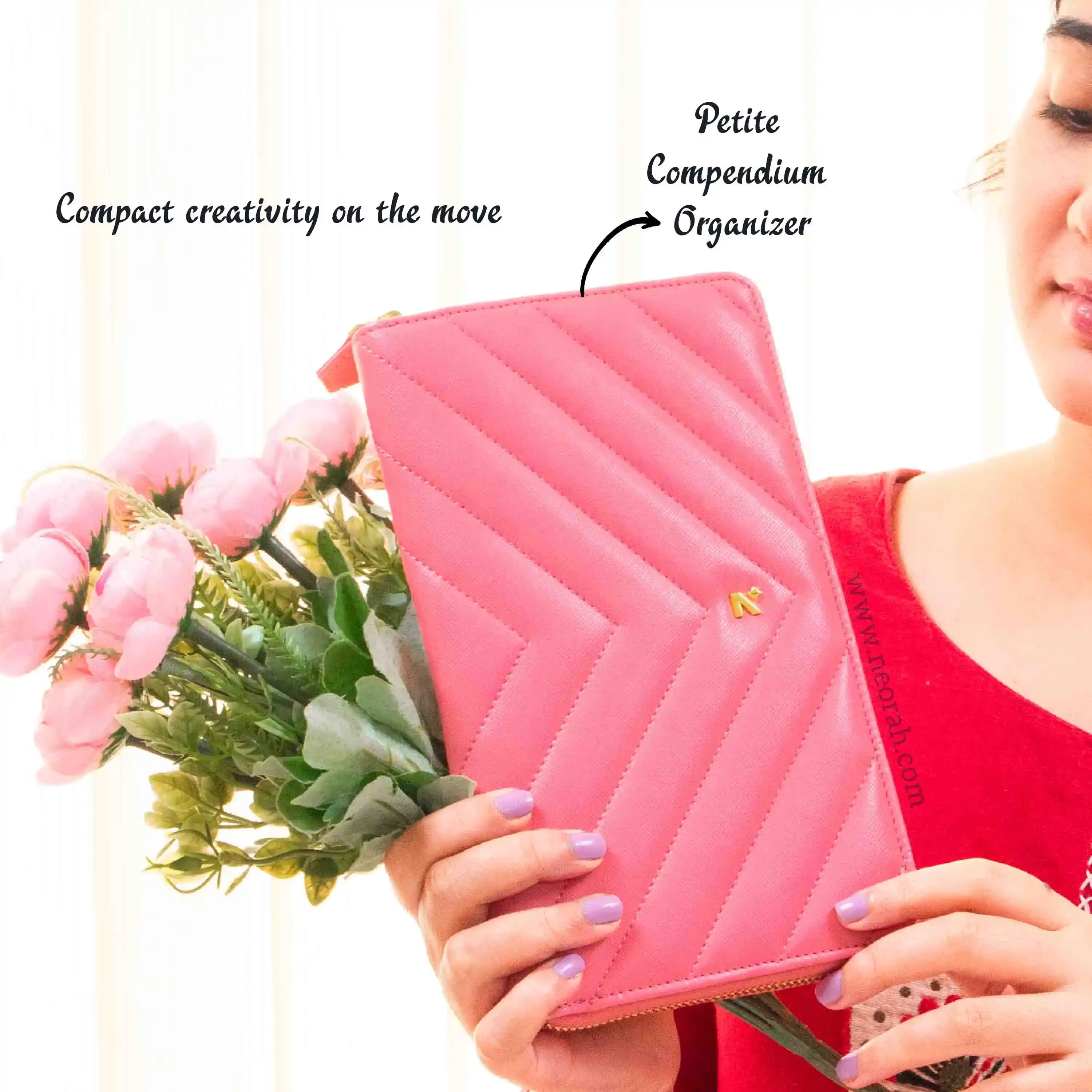 PETITE - REFILLABLE QUILTED ORGANISER SLEEVE - ZIP - Image 163